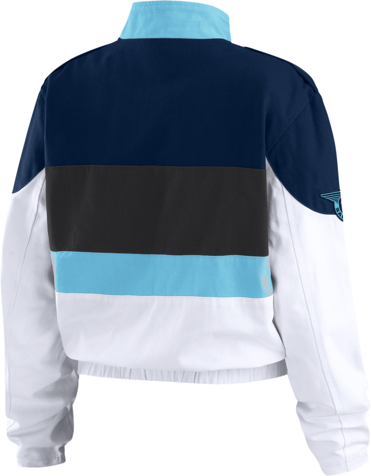 WEAR by Erin Andrews Women's San Diego Wave Blue/White Racing Full Zip Jacket product image