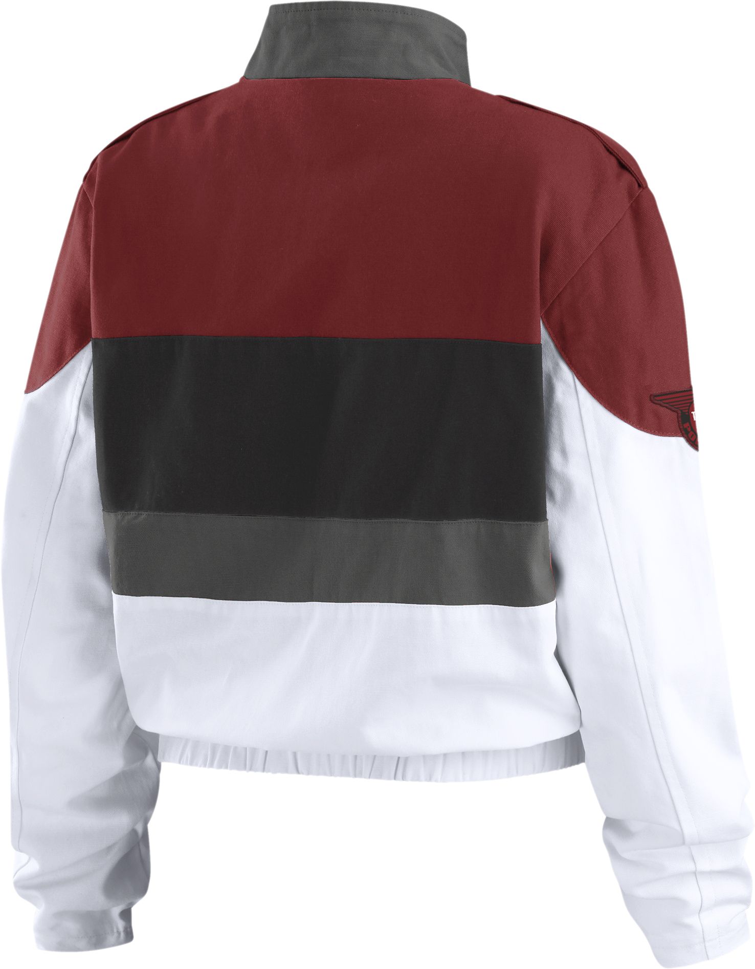 WEAR by Erin Andrews Women's Portland Thorns Red/White Racing Full Zip Jacket product image