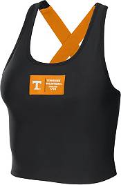 WEAR by Erin Andrews Women's Tennessee Volunteers Black Cropped Performance Tank product image