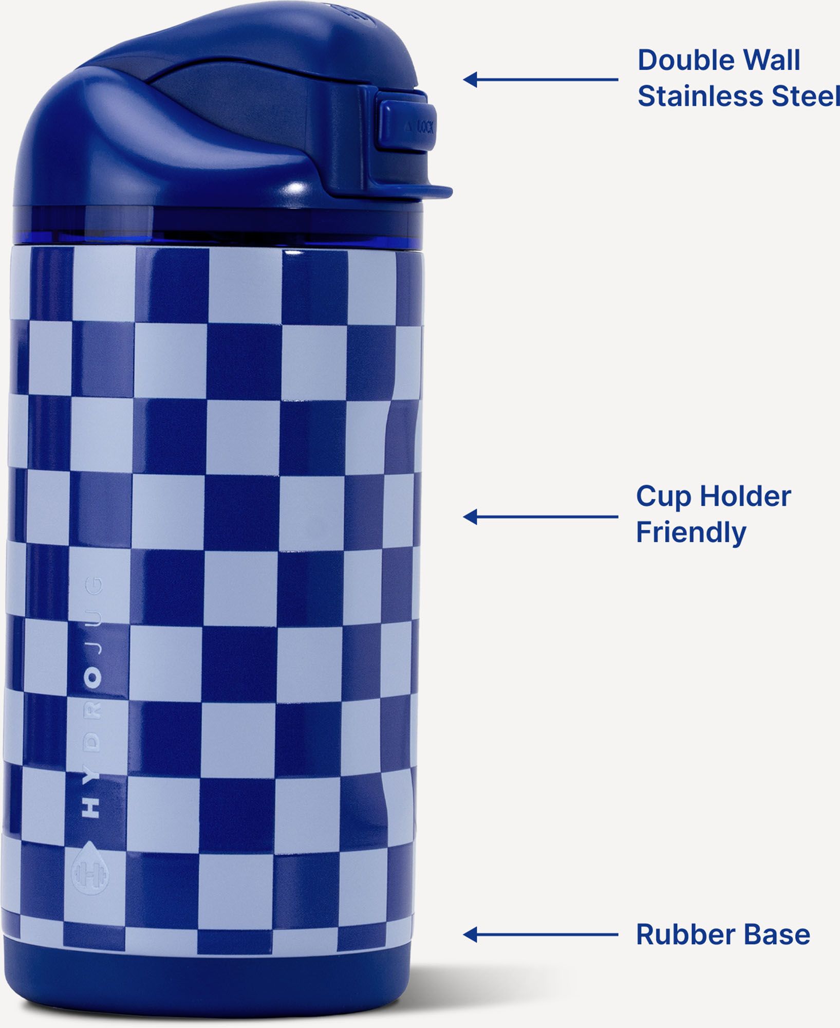 HYDROJUG 14oz. Ease2o Bottle - Checkers product image