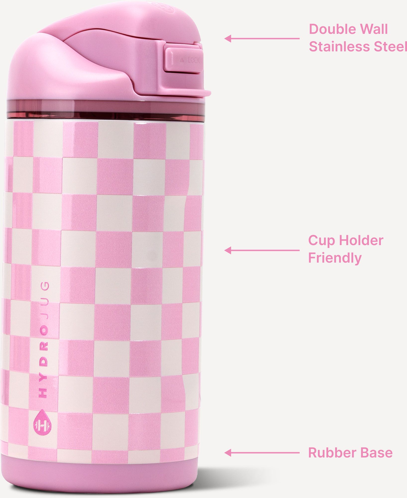 HYDROJUG 14oz. Ease2o Bottle - Checkers product image