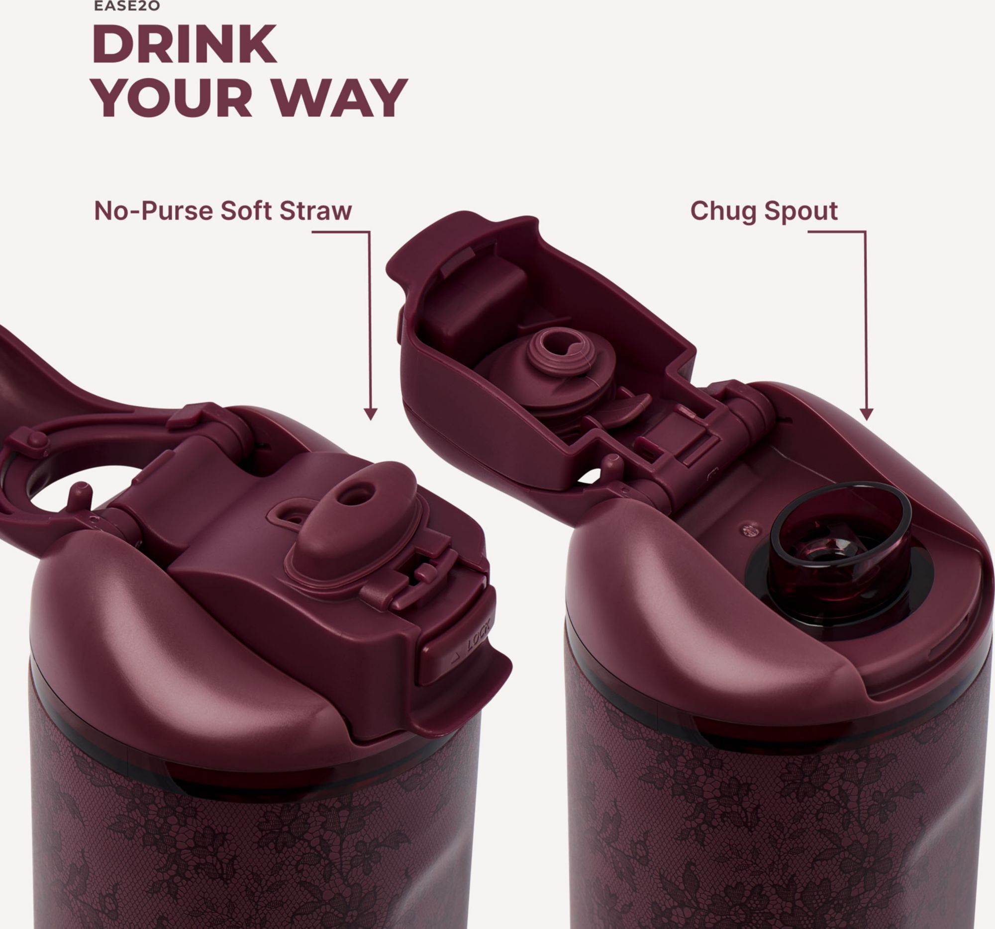 HYDROJUG 24oz. Ease2o Bottle - Midnight Collection product image