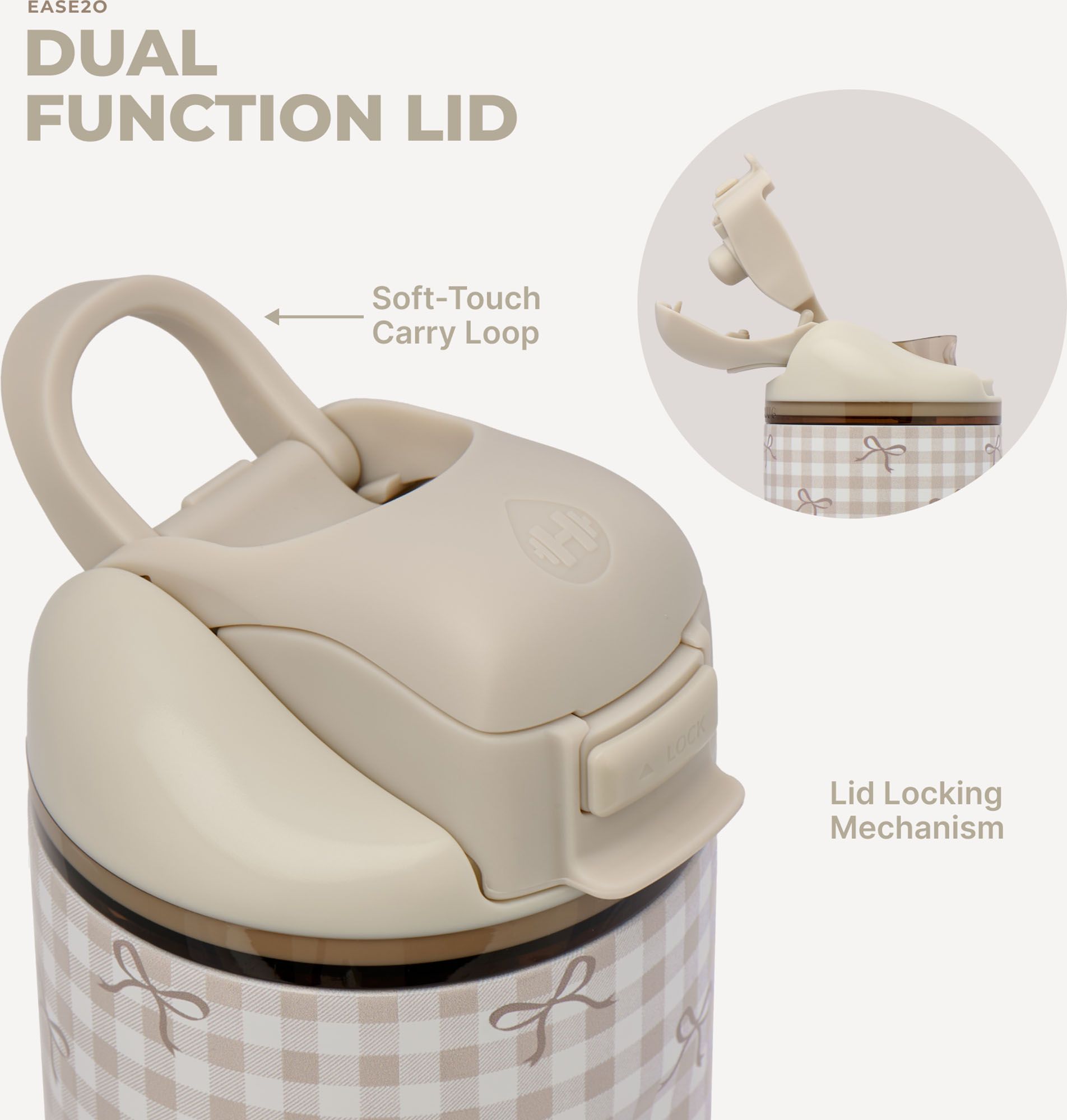 HYDROJUG 24 oz. Ease2o Bottle - Cozy Collection product image
