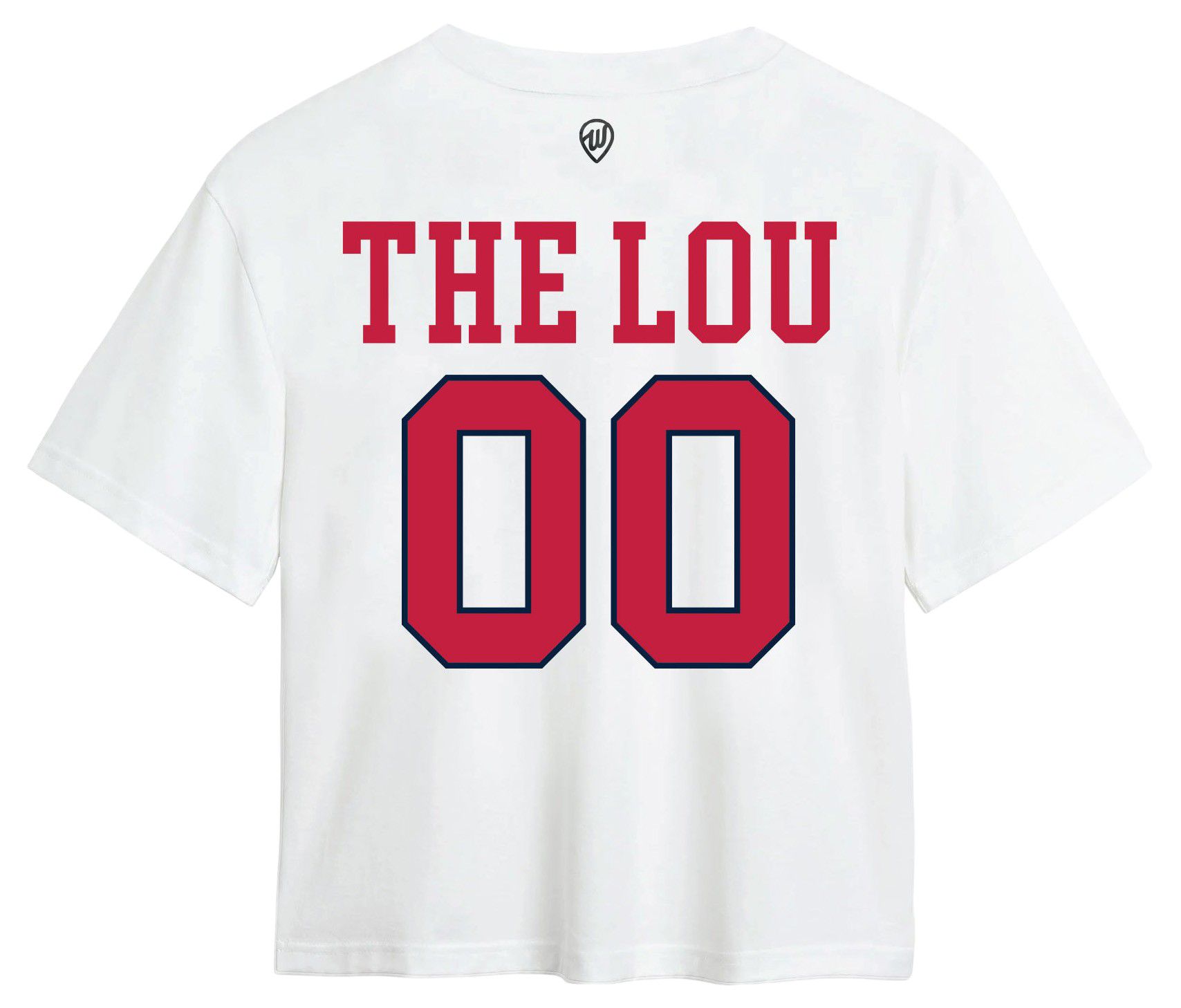 Where I'm From Women's St. Louis White 2Sided Easy T-Shirt product image