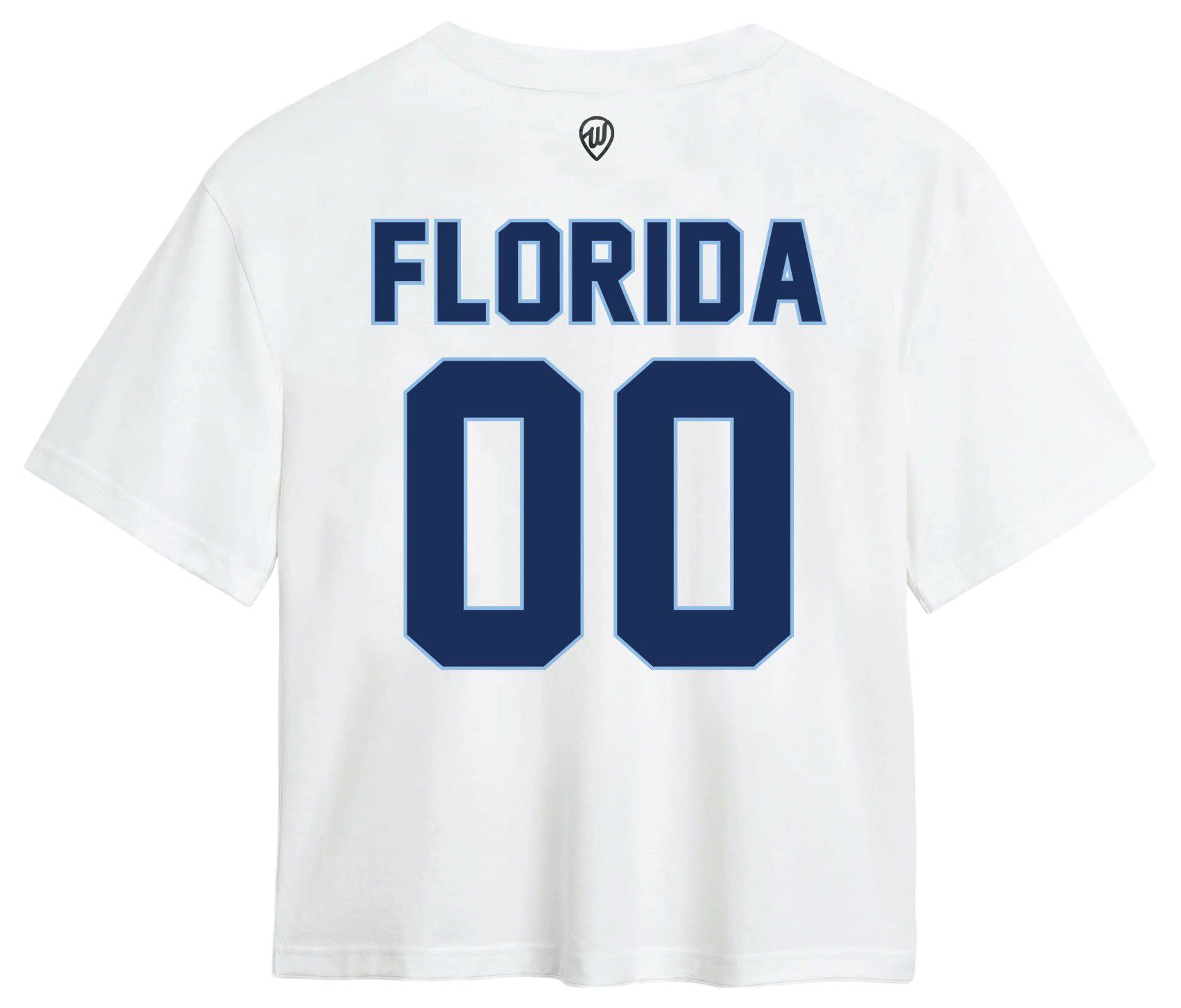 Where I'm From Women's Tampa Bay White 2Sided Easy T-Shirt product image