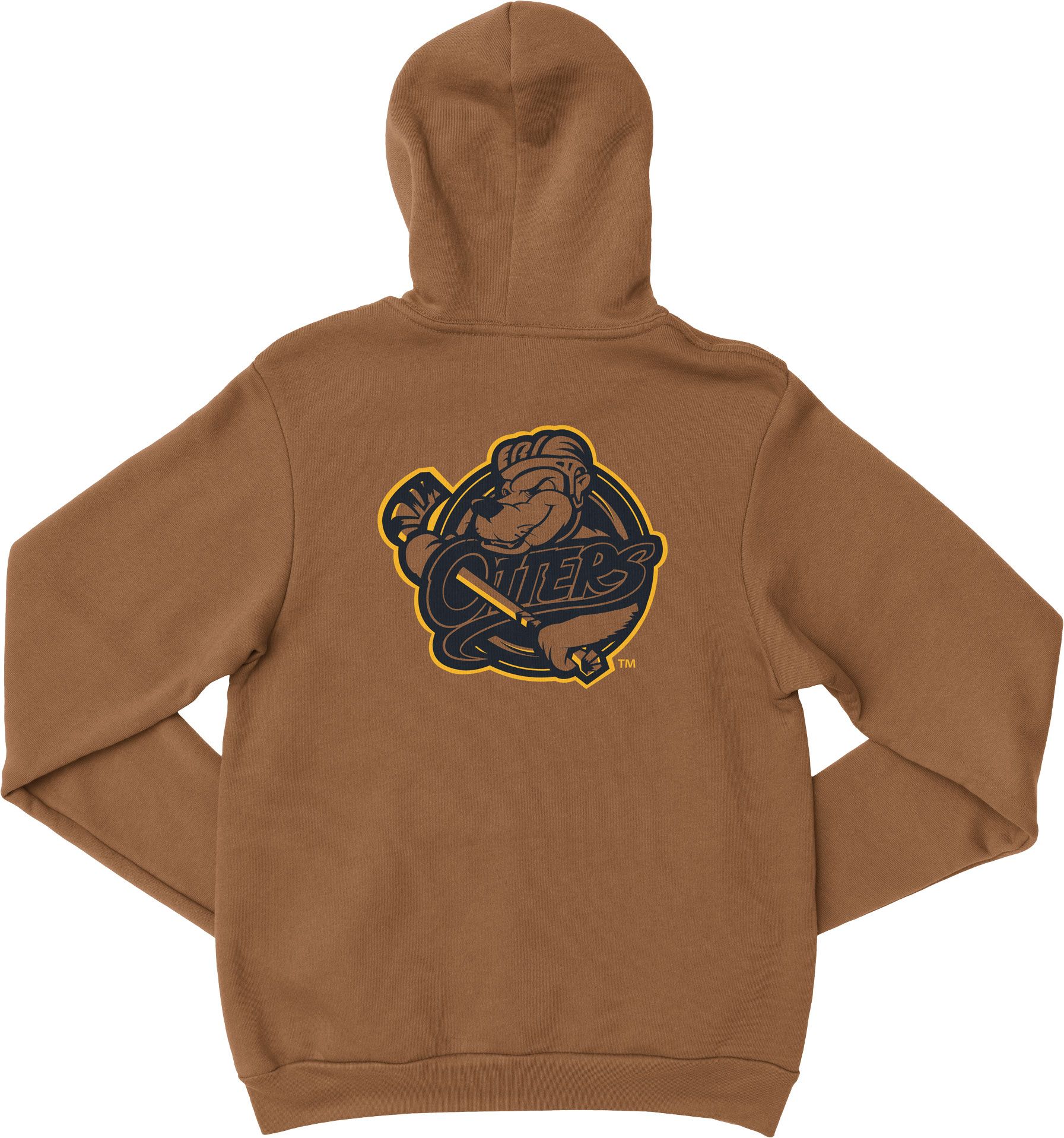 Erie Apparel Adult Erie Otters Brown Worker Pullover Hoodie product image