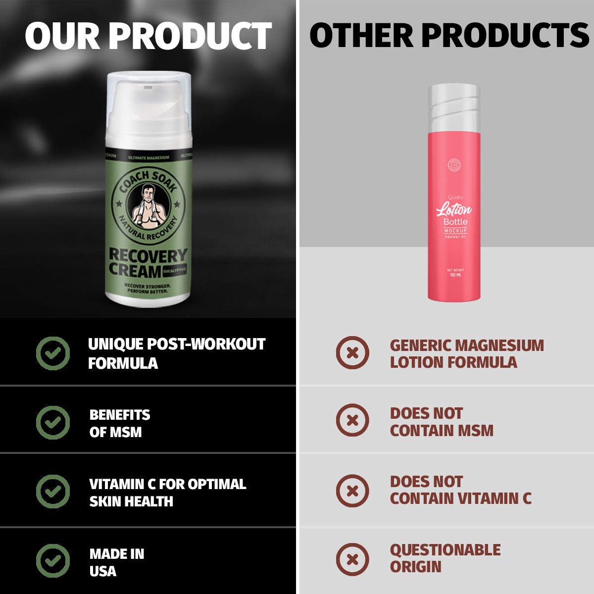 Coach Soak Recovery Cream - Eucalyptus - 3 Pack product image