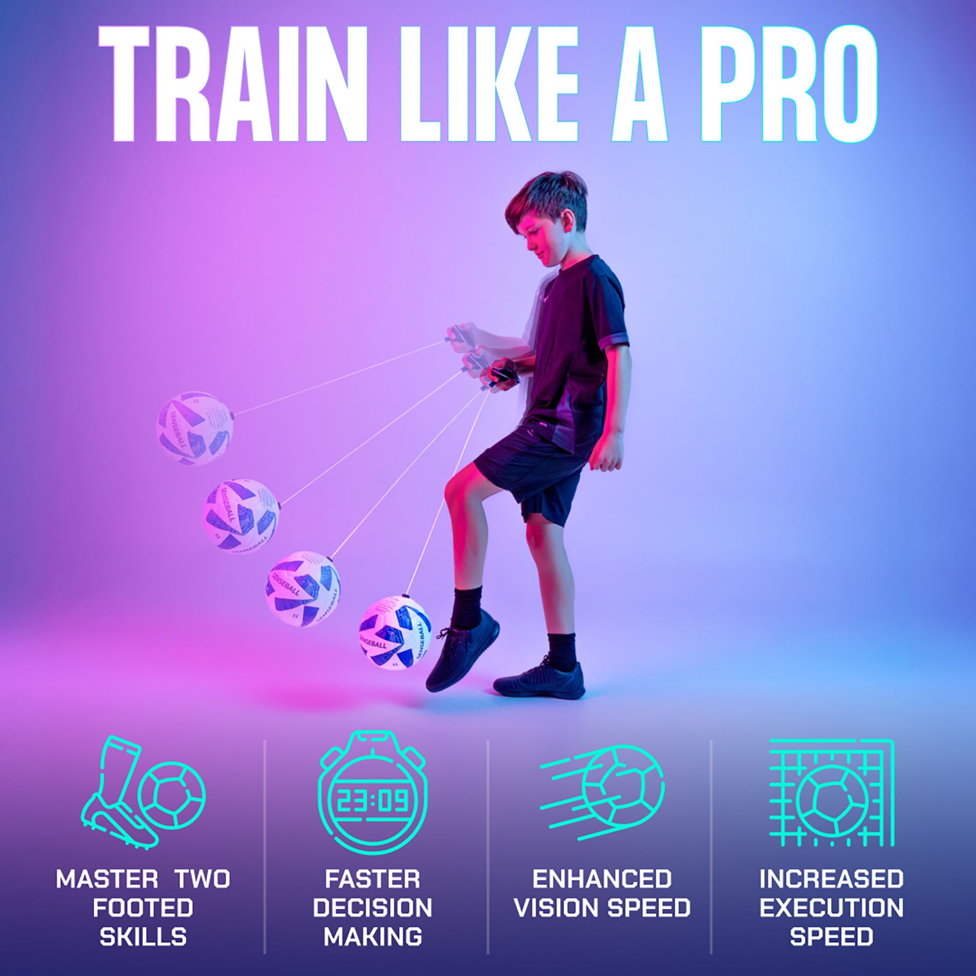 SenseBall Training Soccer Ball product image