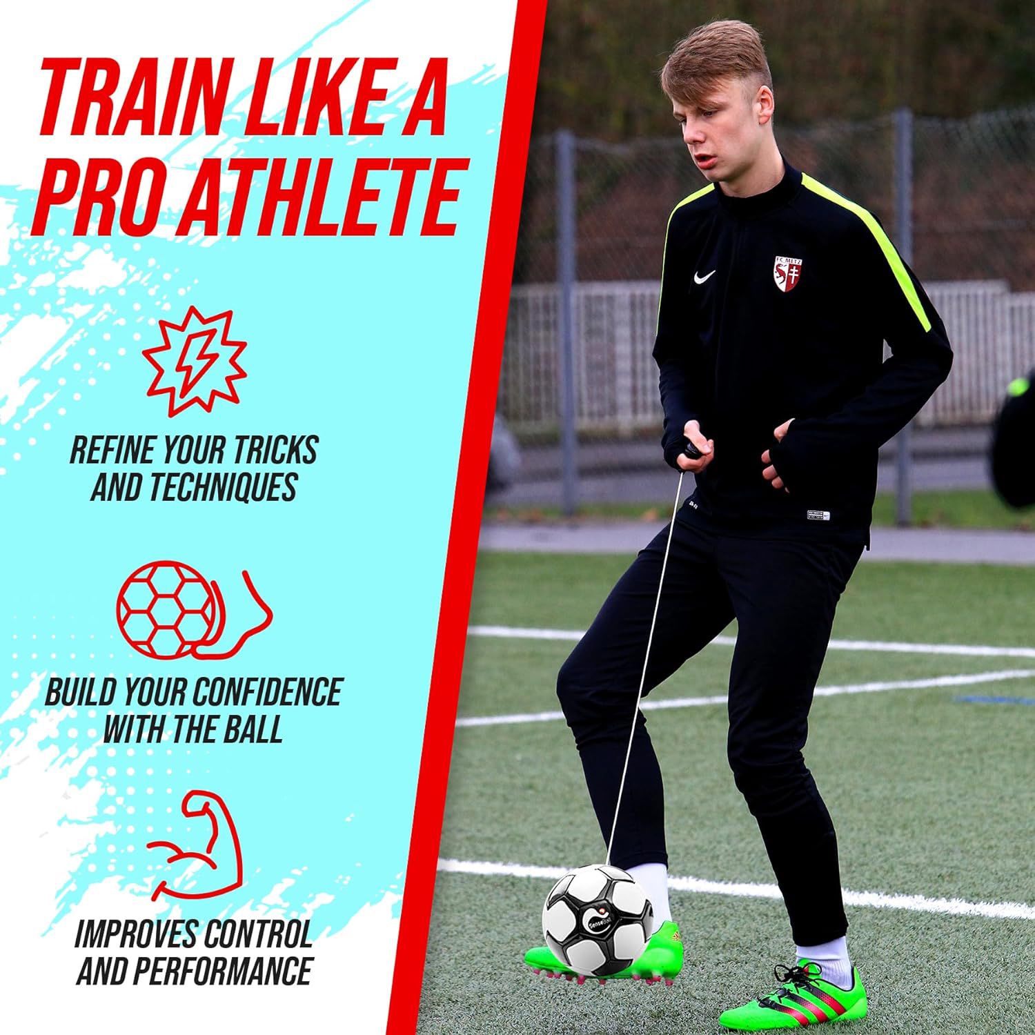 SenseBall Training Soccer Ball product image