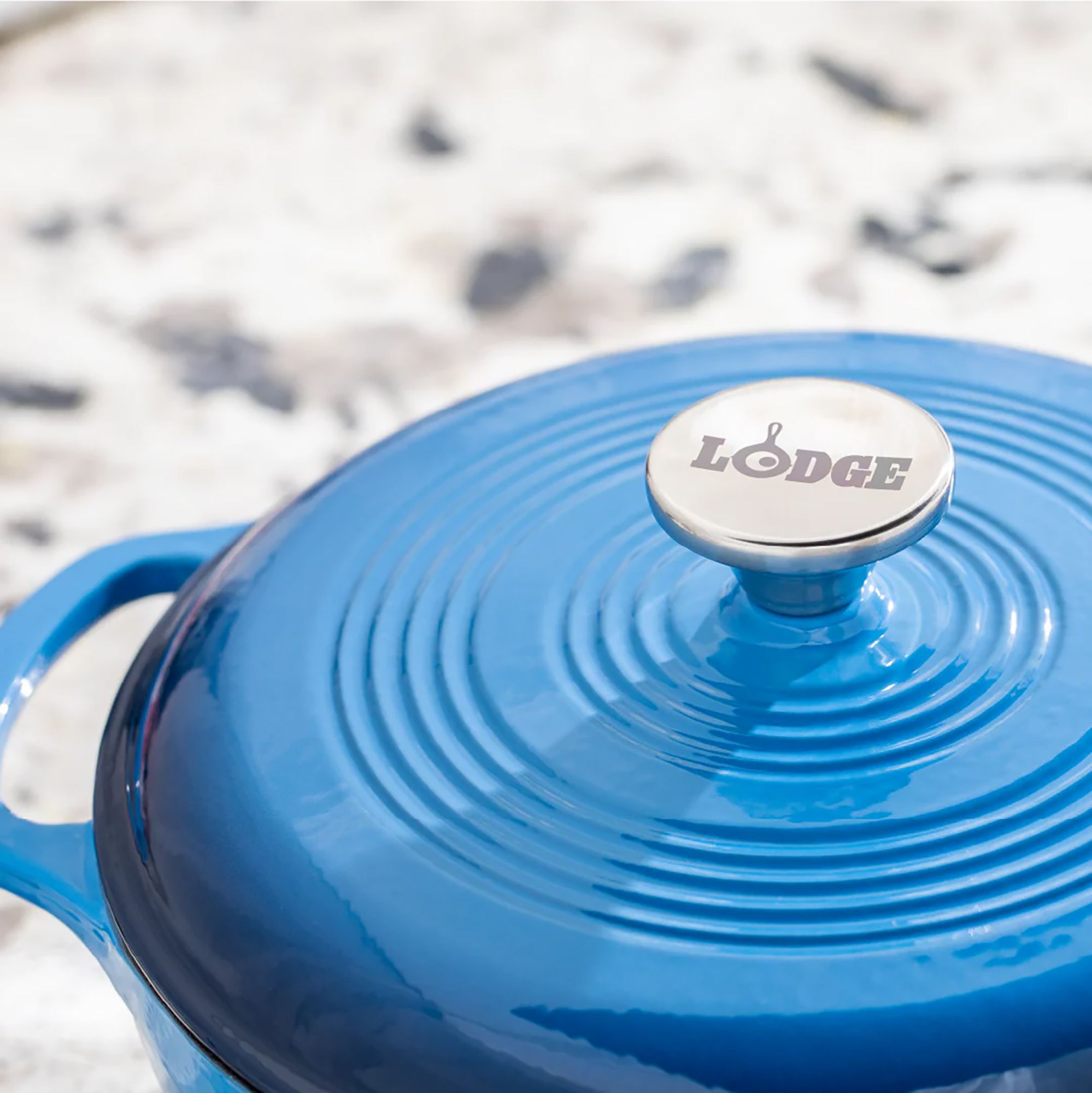 Lodge 4.5 Quart Enameled Cast Iron Dutch Oven product image