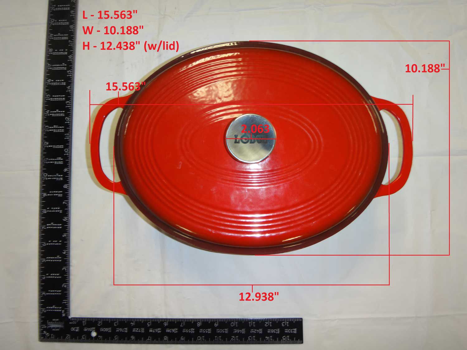 Lodge 7.5-Quart Enameled Cast Iron Dutch Oven product image