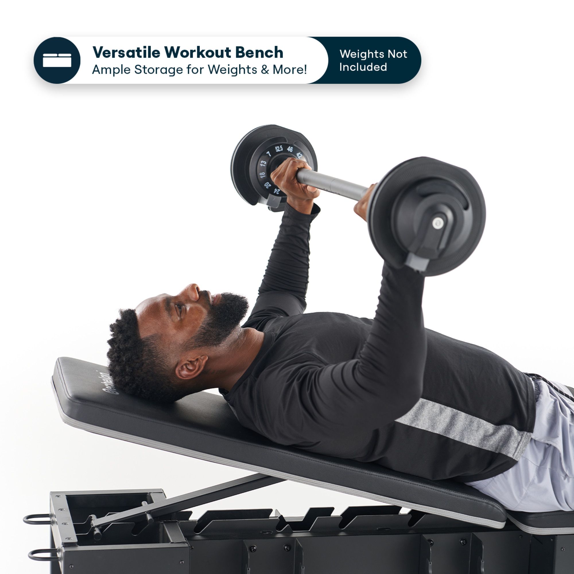 Echelon Adjustable Weight Bench & Dumbbell Storage product image
