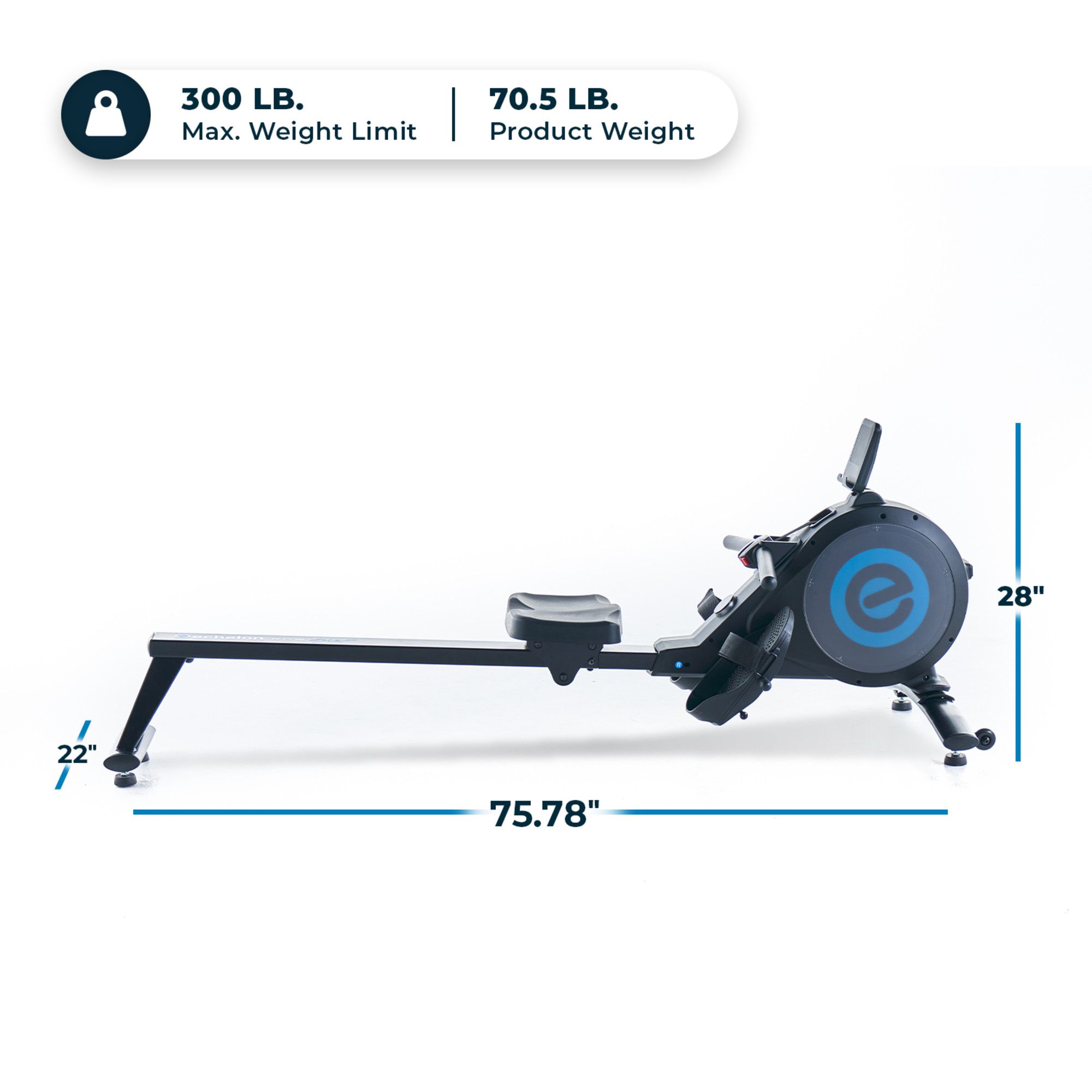 Echelon Row Sport 2 Foldable Rower product image