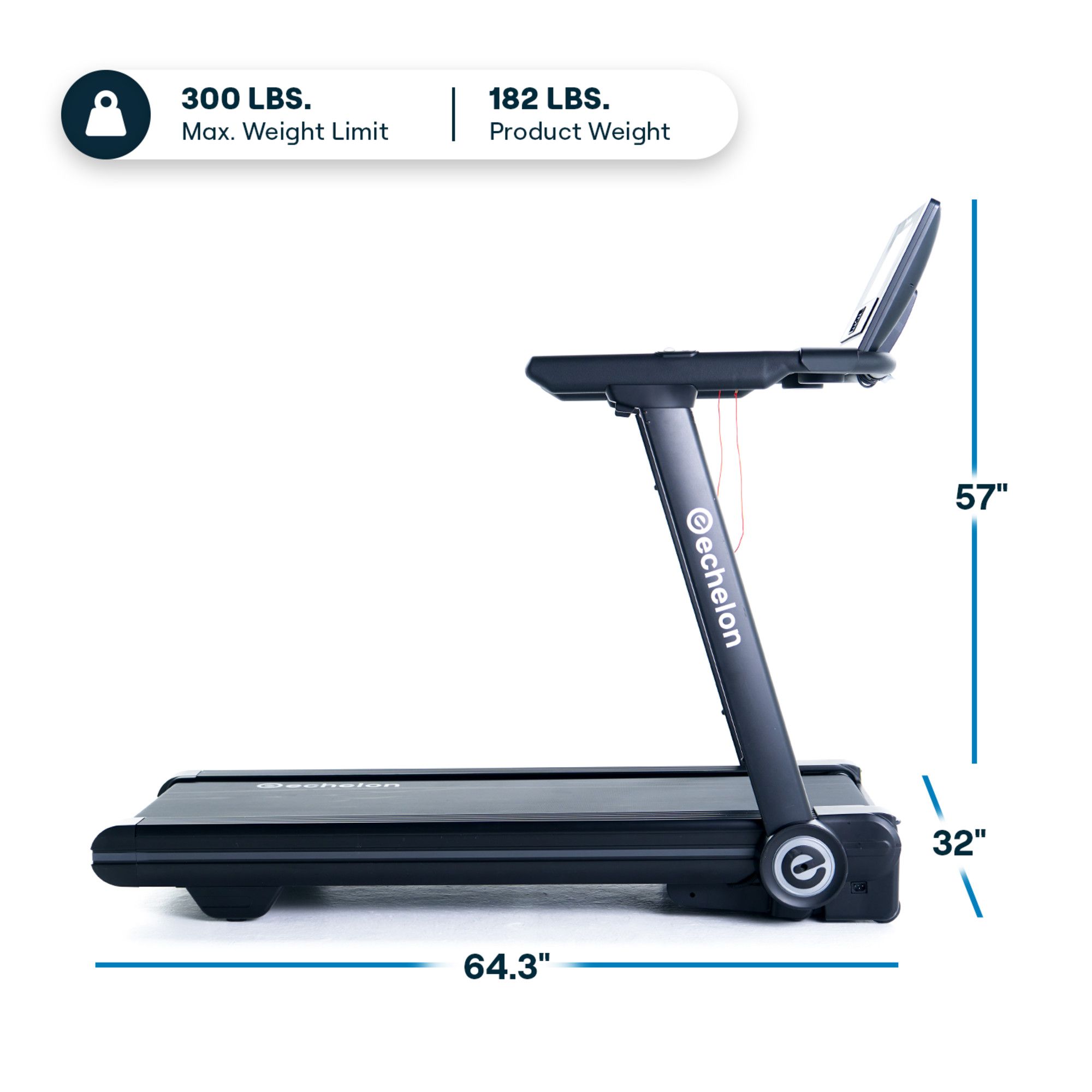 Echelon Stride-6s Auto-Fold Treadmill product image