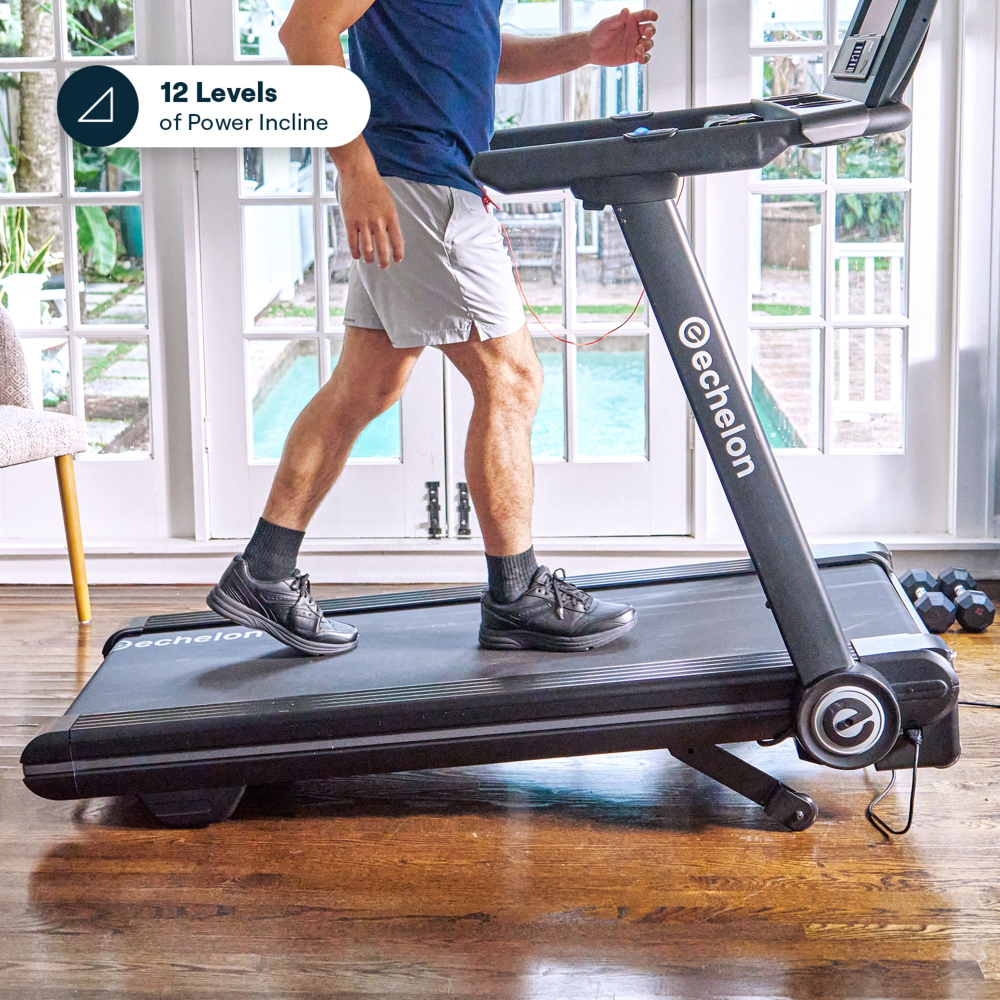 Echelon Stride-6 Auto-Fold Treadmill product image