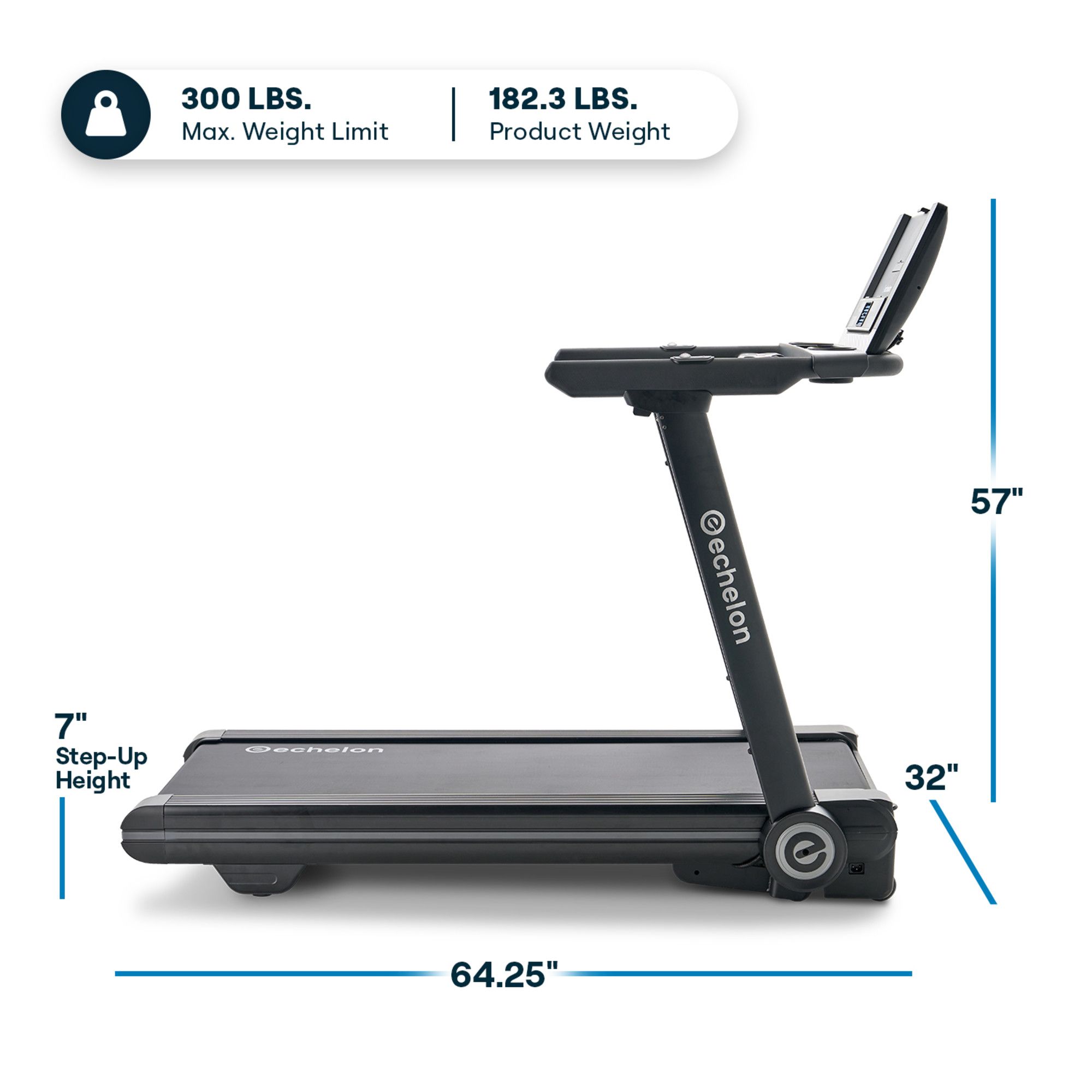 Echelon Stride-6 Auto-Fold Treadmill product image
