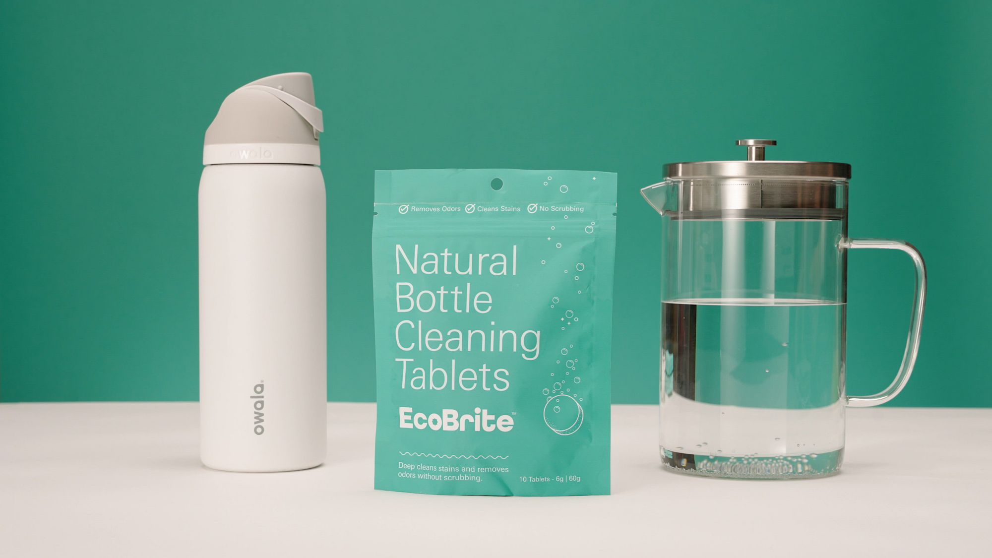 EcoBrite Bottle Cleaning Tablets – 10 Pack product