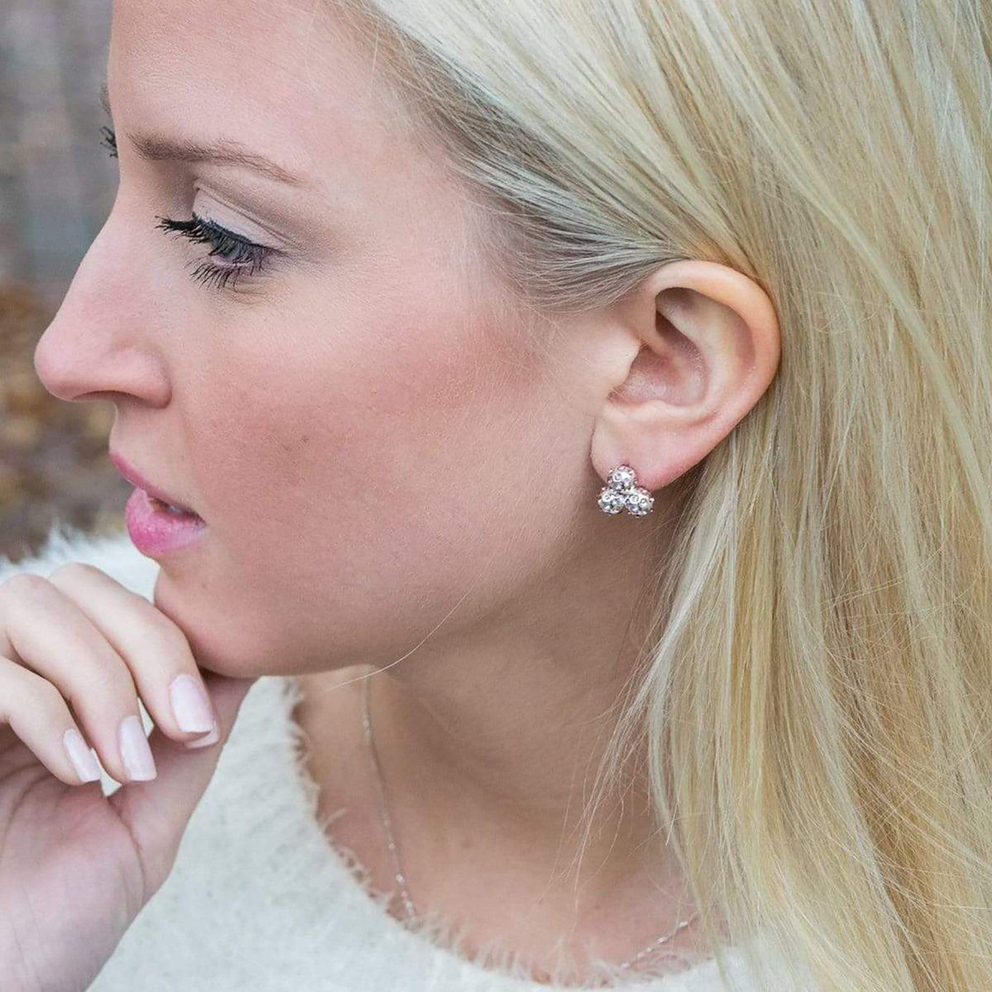 Chelsea Charles Par 3 Crystal Earrings product image