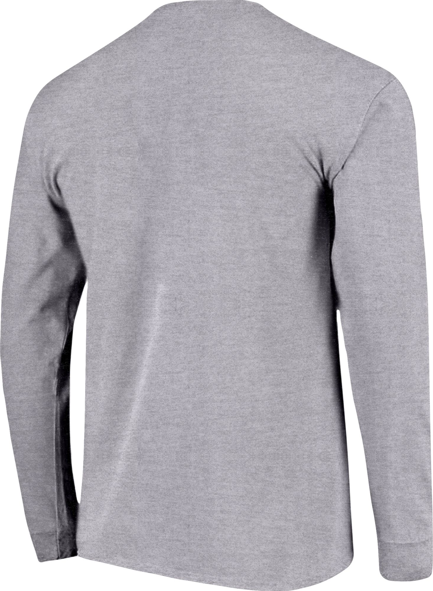 Image One Men's East Carolina Pirates Grey Traditional Long Sleeve T-Shirt product image