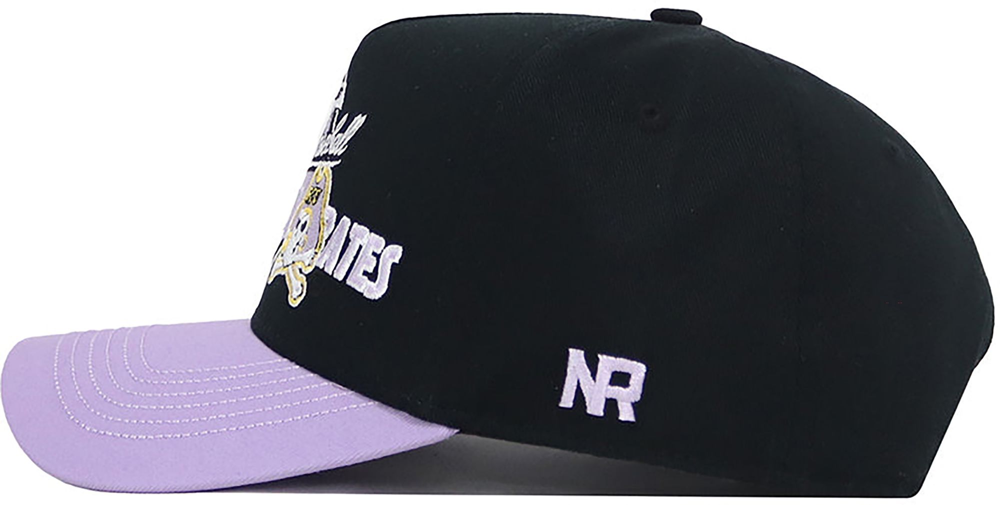 No Rivals Adult East Carolina Pirates Black and Purple Dugout Snapback product image