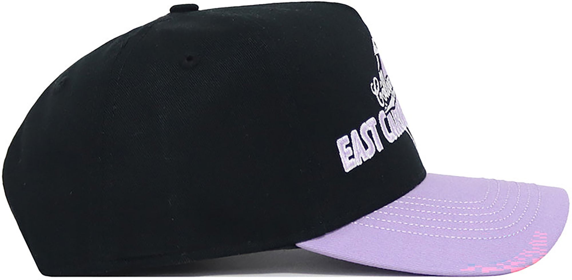 No Rivals Adult East Carolina Pirates Black and Purple Dugout Snapback product image