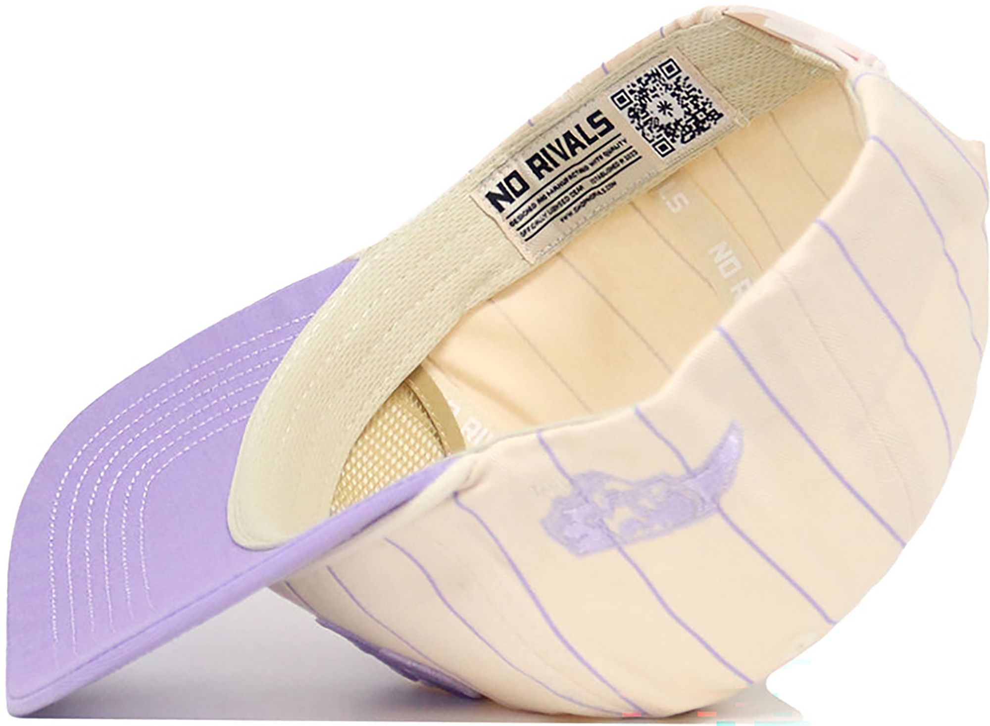 No Rivals Adult East Carolina Pirates Purple Pinstripe Snapback product image