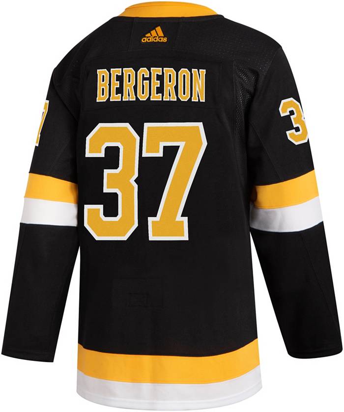 Patrice Bergeron Boston Bruins adidas Alternate Authentic Player Jersey -  Black