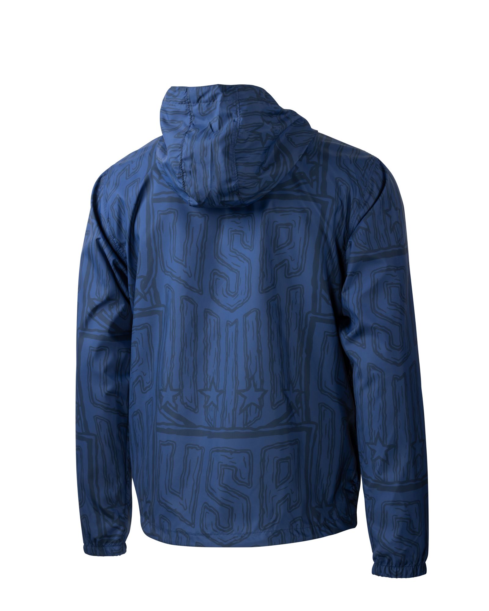 Sport Design Sweden Adult USMNT 2026 Navy Vintage Full-Zip Hoodie product image