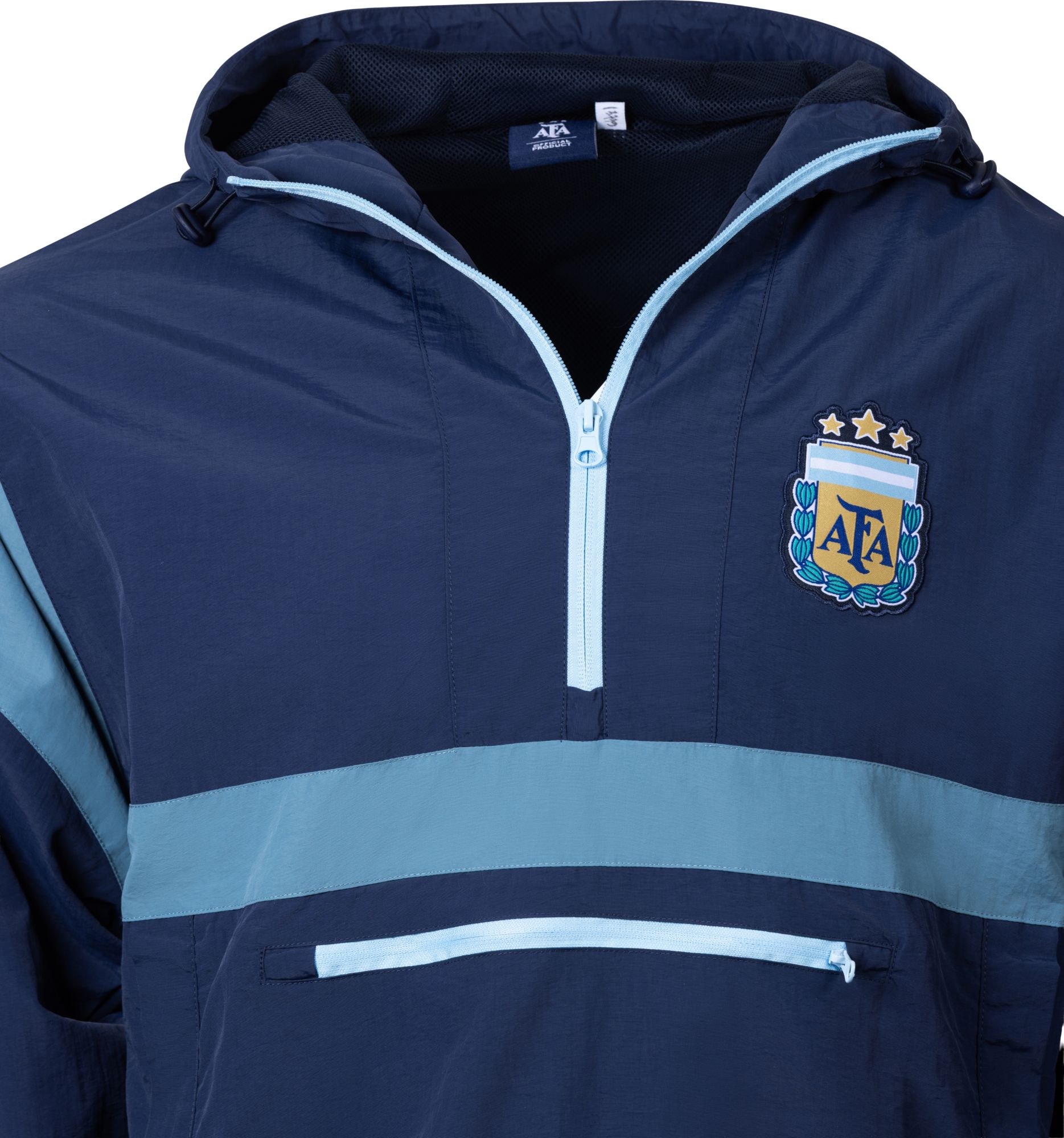 Sport Design Sweden Adult Argentina Navy World Cup 2026 Team Logo Anorak Jacket product image