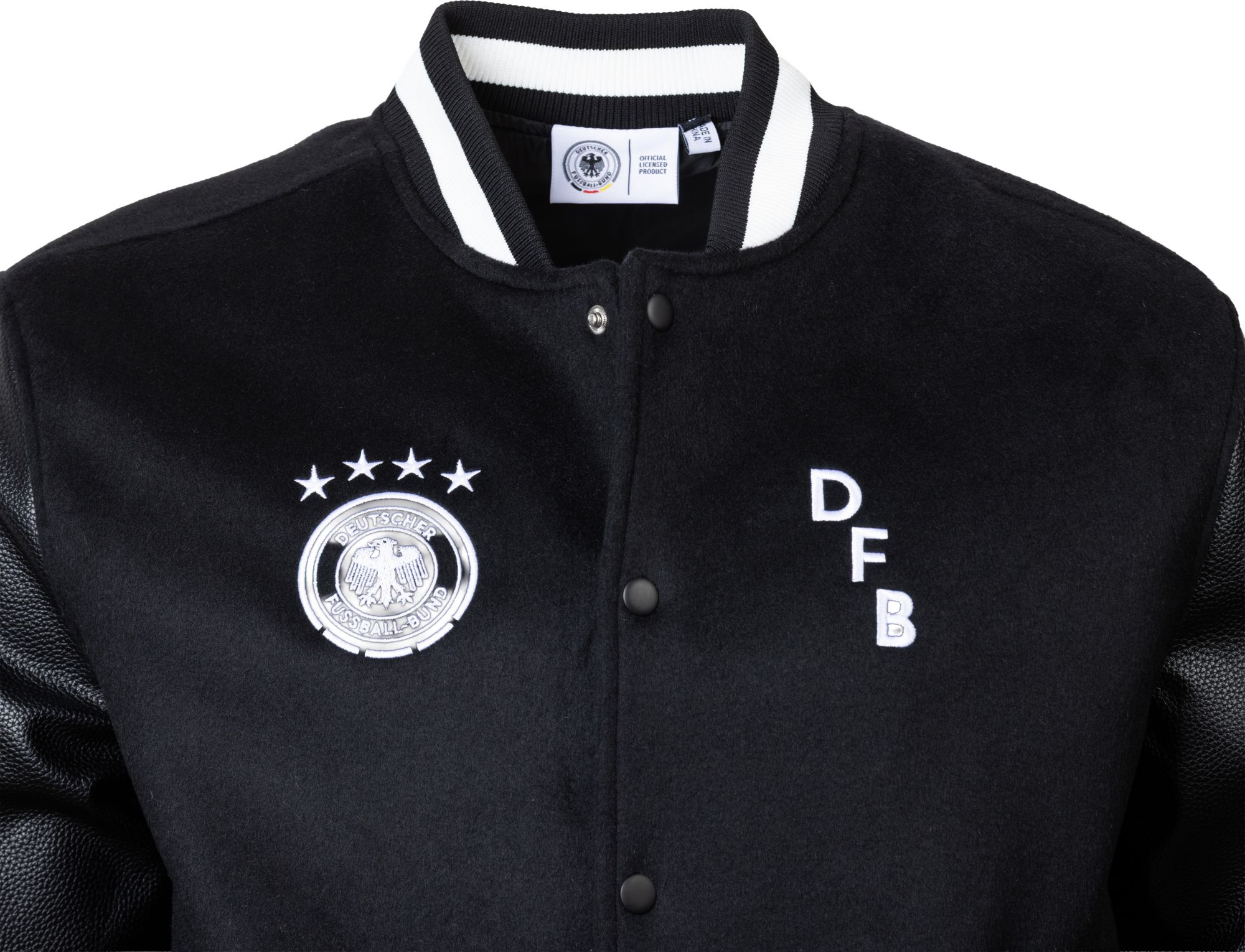 Sport Design Sweden Adult Germany Black World Cup 2026 Home Vintage Logo Varsity Jacket product image