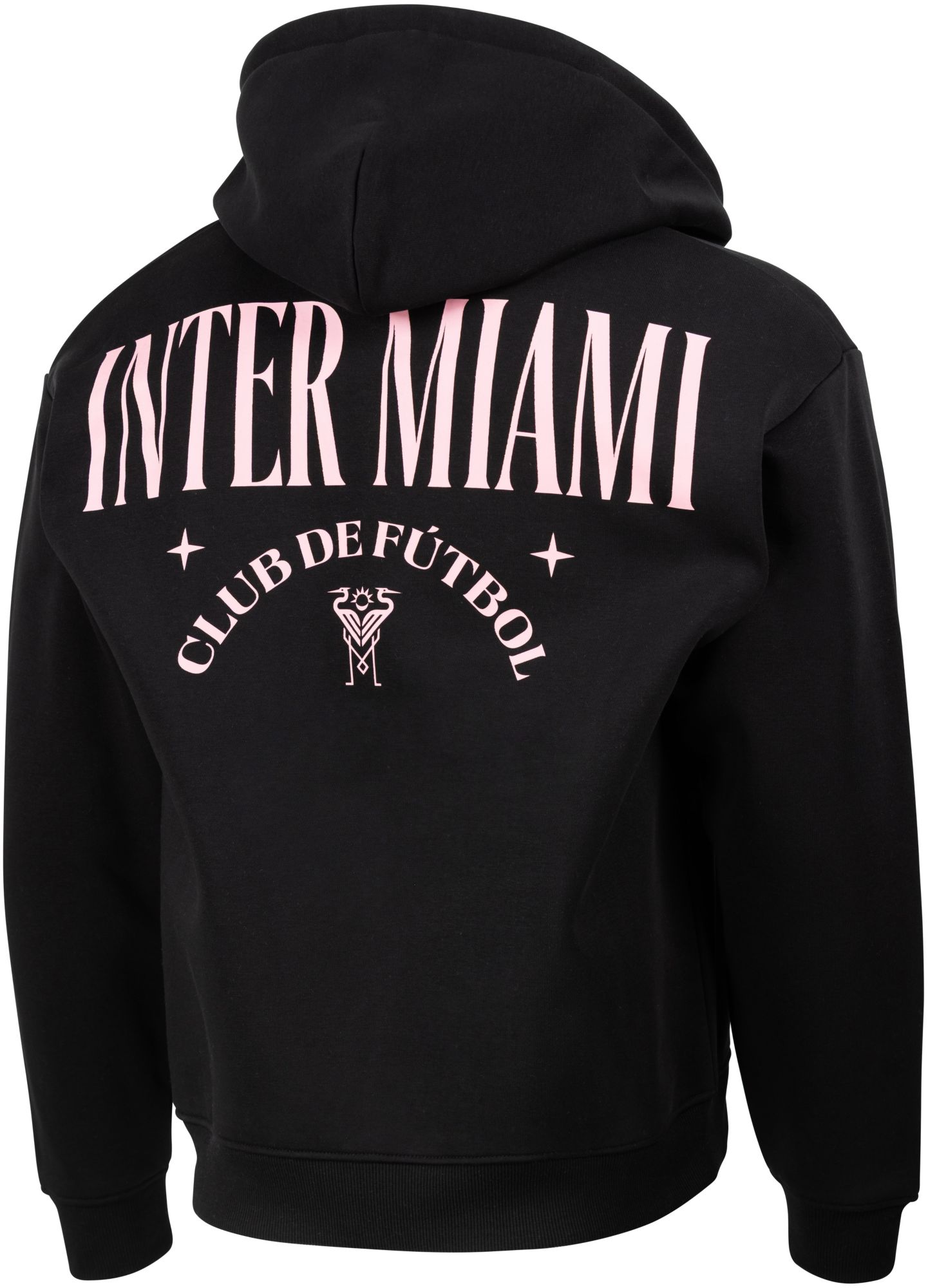 Sport Design Sweden Adult Inter Miami CF Black 2026 Full-Zip Hoodie product image