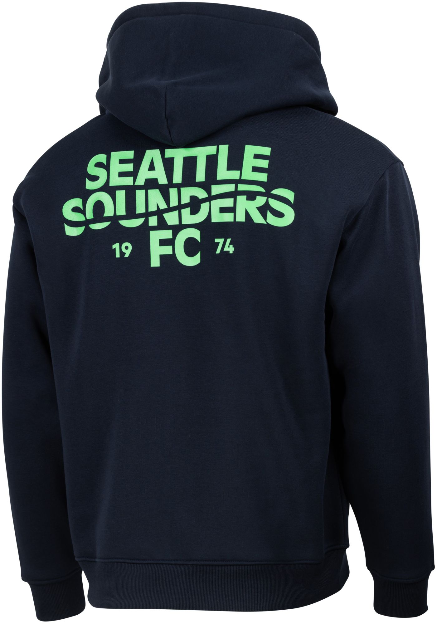 Sport Design Sweden Adult Seattle Sounders Navy 2026 Full-Zip Hoodie product image