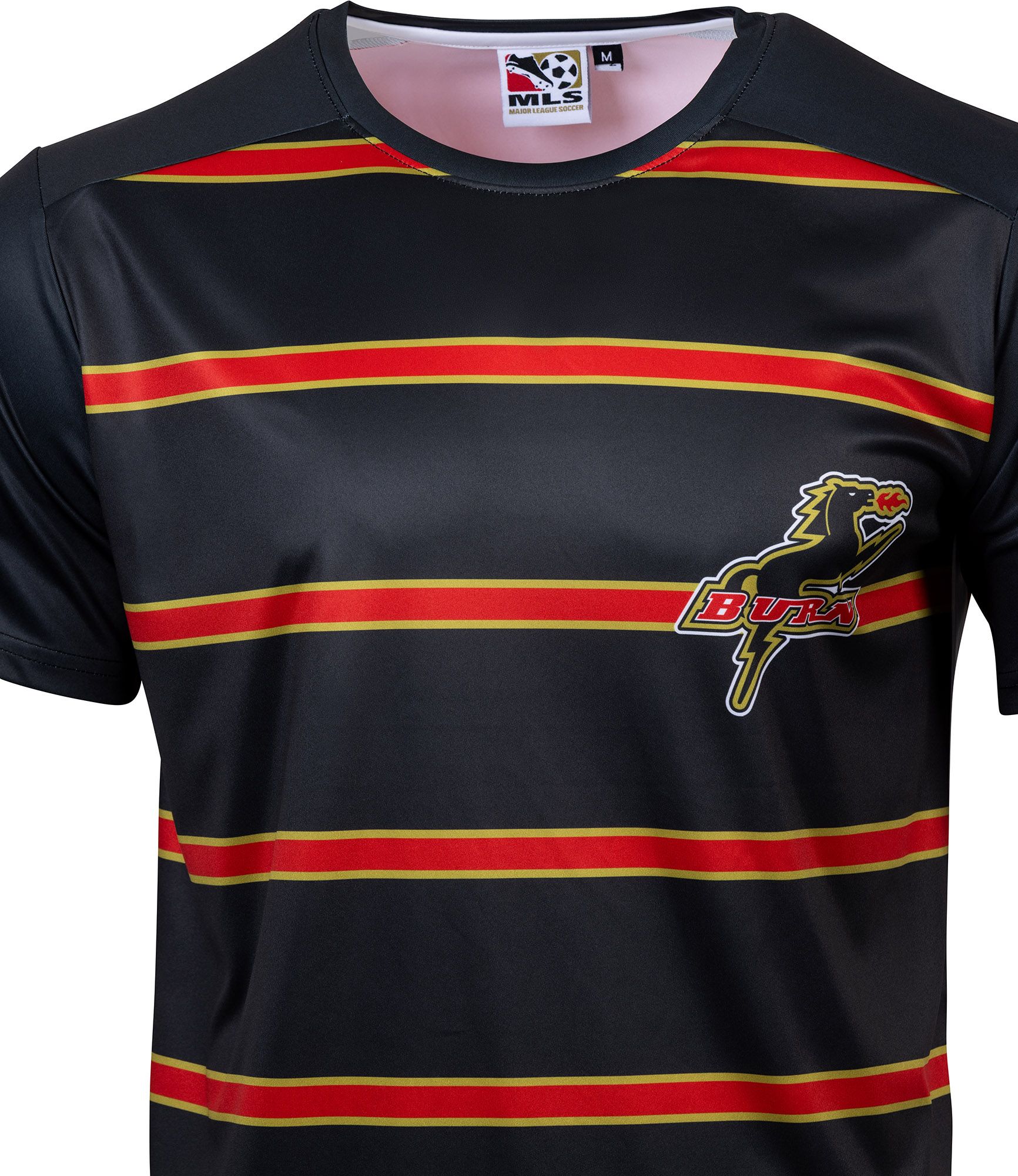 Sport Design Sweden Men's FC Dallas Black Third Jersey Hook Sublimated T-Shirt product image