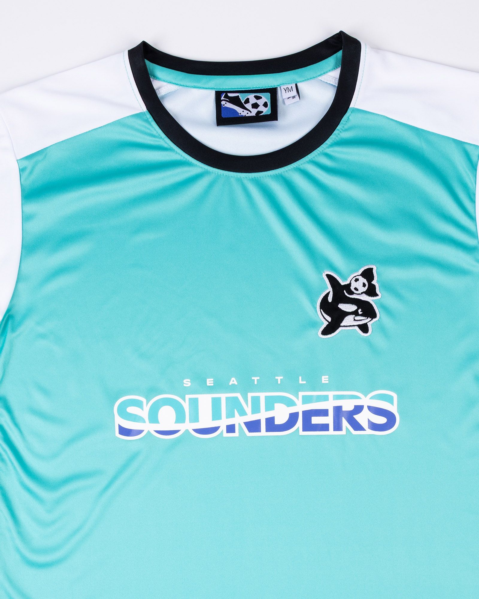 Sport Design Sweden Youth Seattle Sounders Teal Third Jersey Hook Sublimated T-Shirt product image