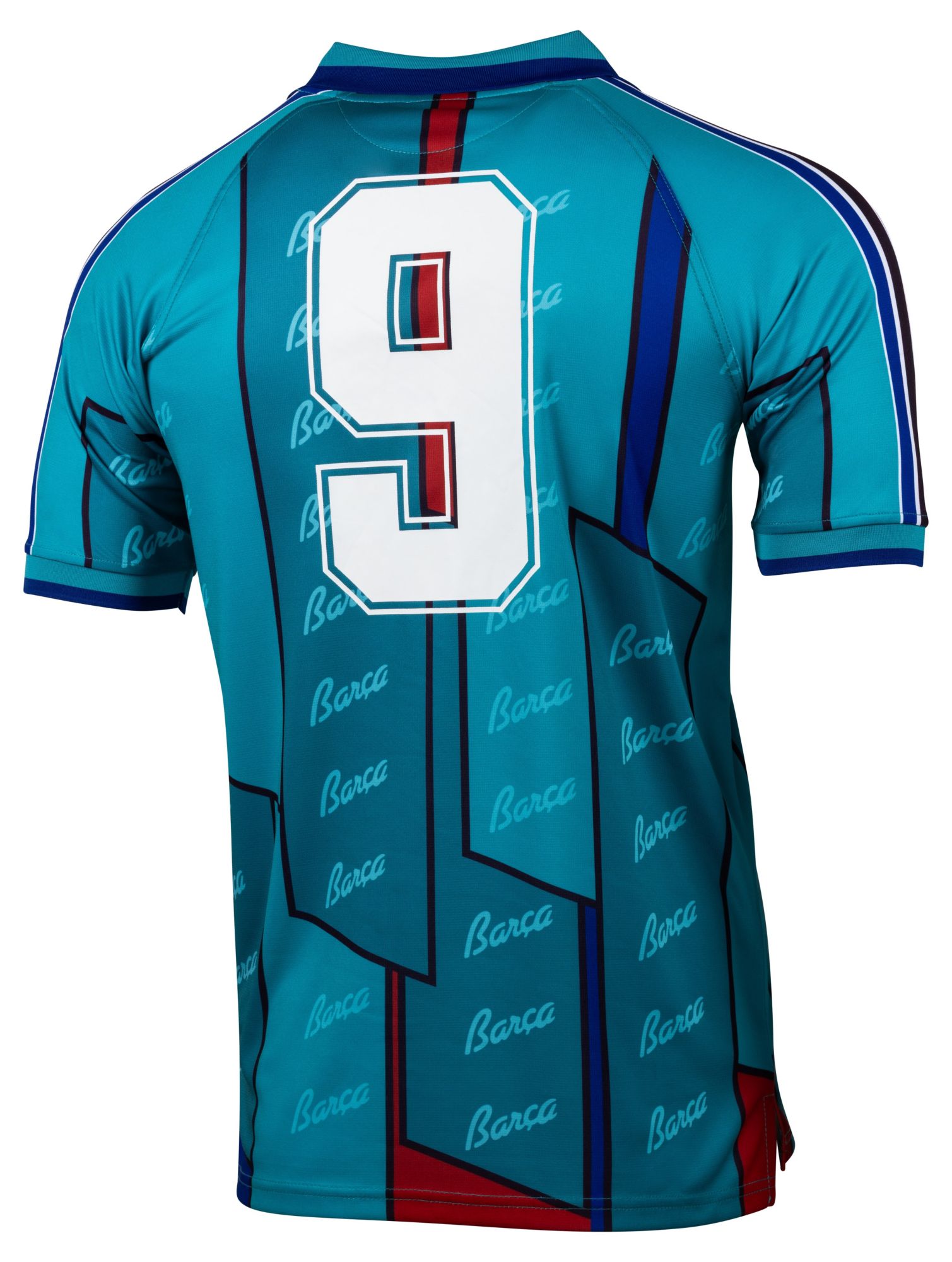 Sport Design Sweden Adult FC Barcelona Teal Vintage Replica Jersey product image