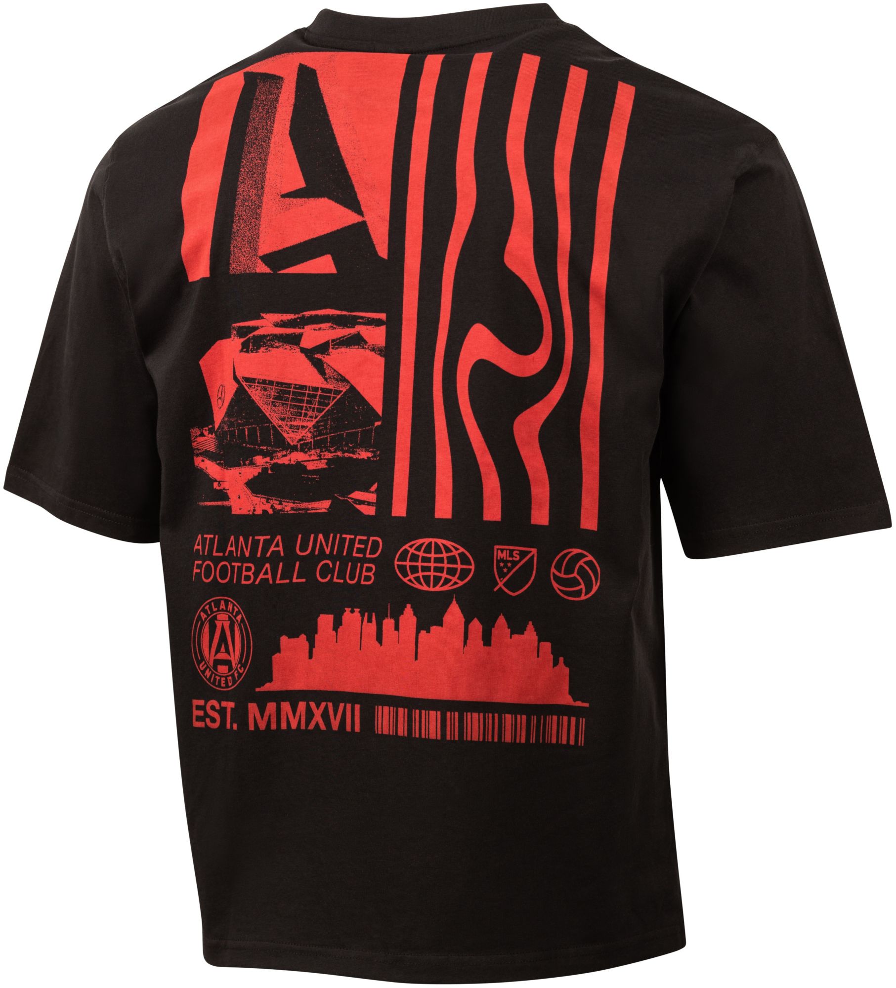 Sport Design Sweden Adult Atlanta United Black 2026 Oversized T-Shirt product image