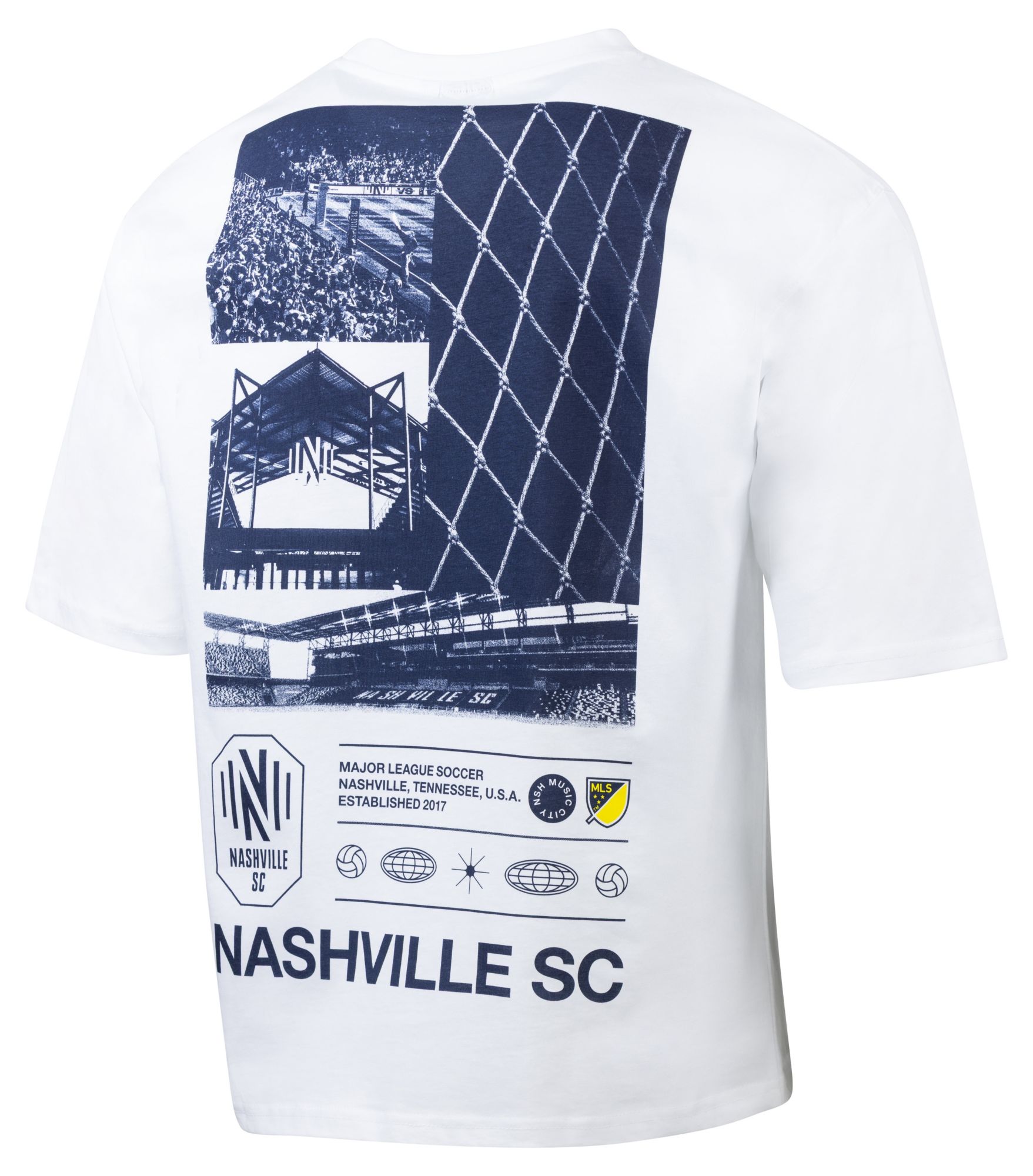 Sport Design Sweden Adult Nashville SC White 2026 T-Shirt product image