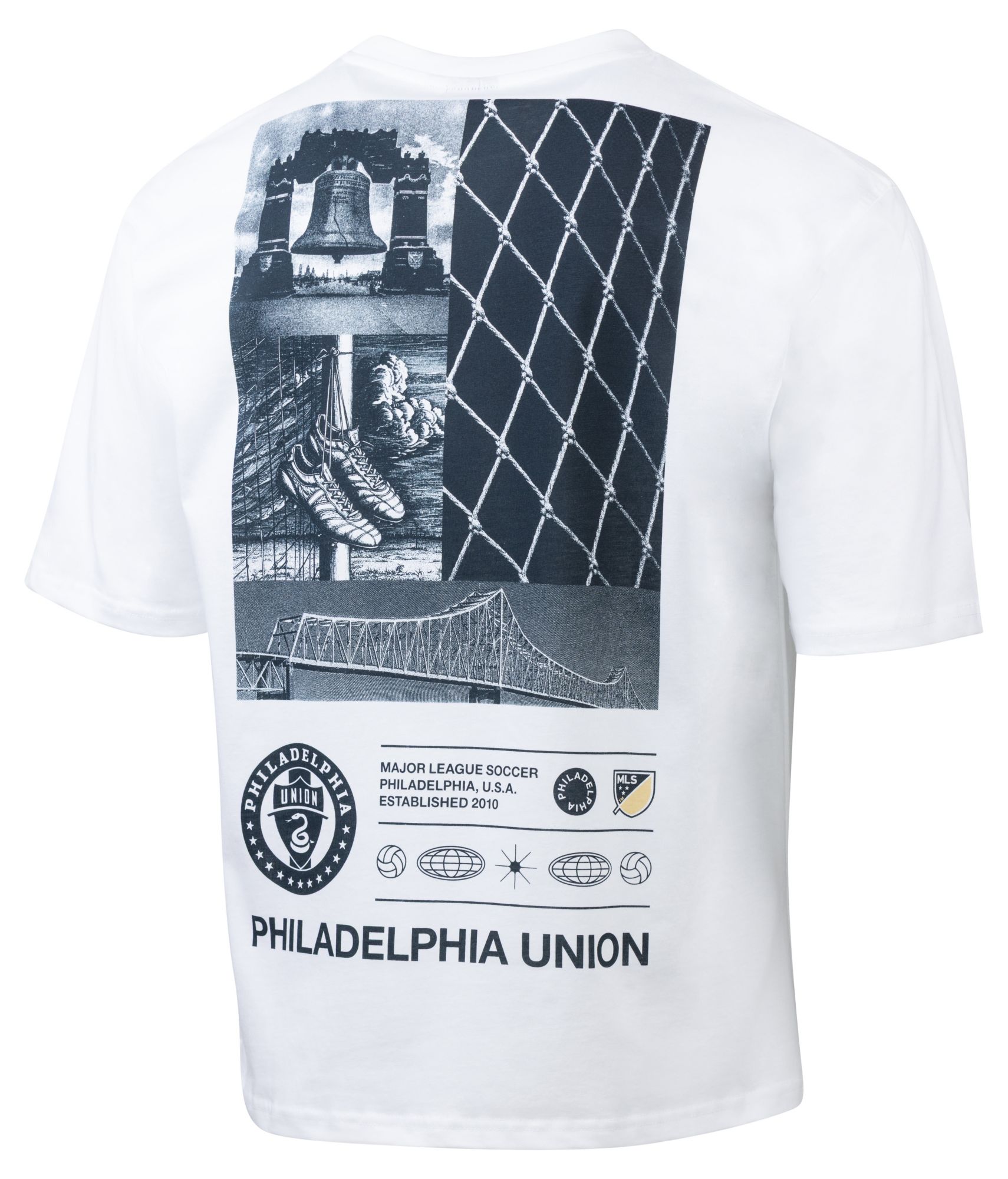 Sport Design Sweden Adult Philadelphia Union White 2026 Oversized T-Shirt product image