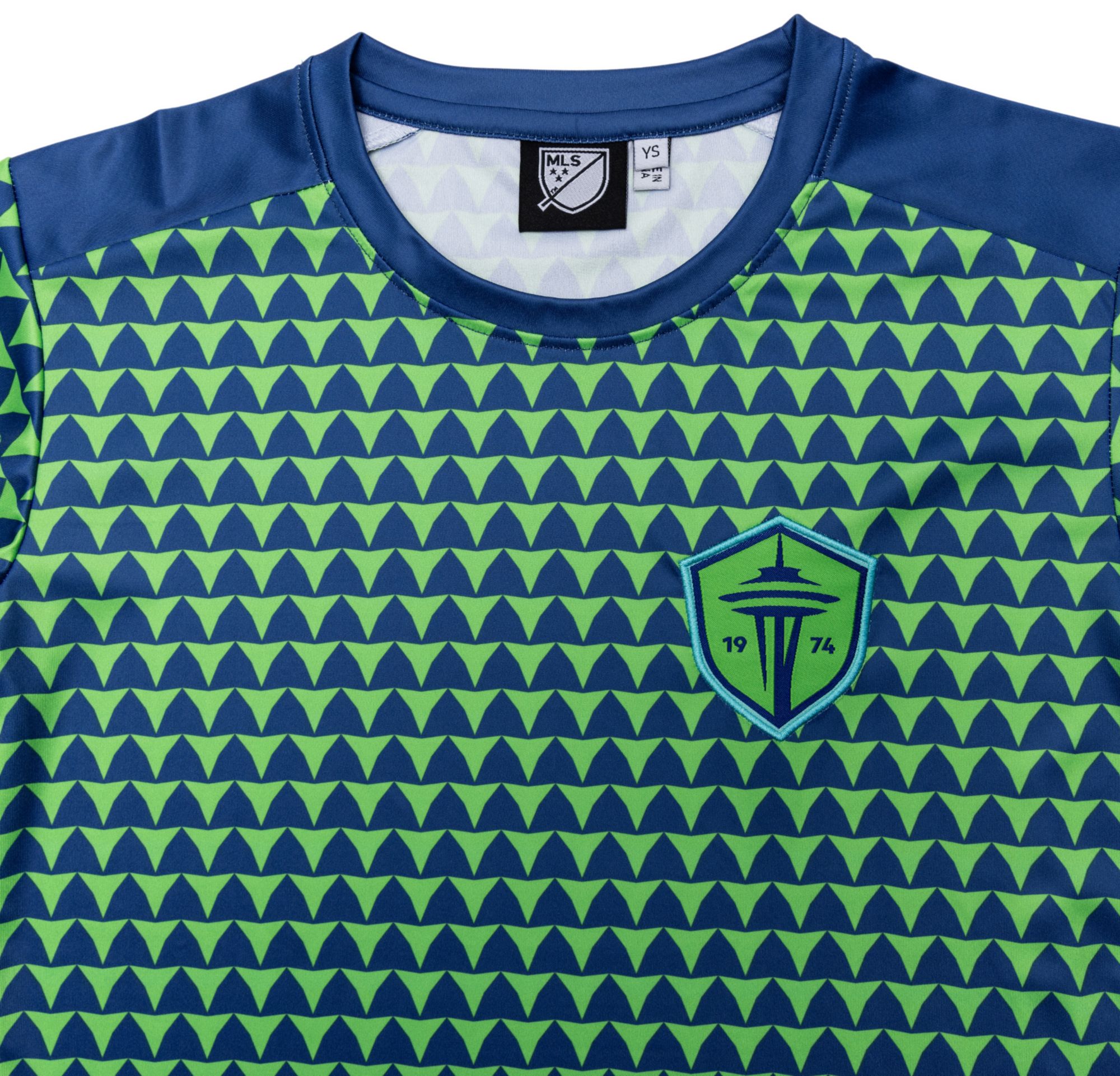 Sport Design Sweden Youth Seattle Sounders Blue 2026 T-Shirt product image