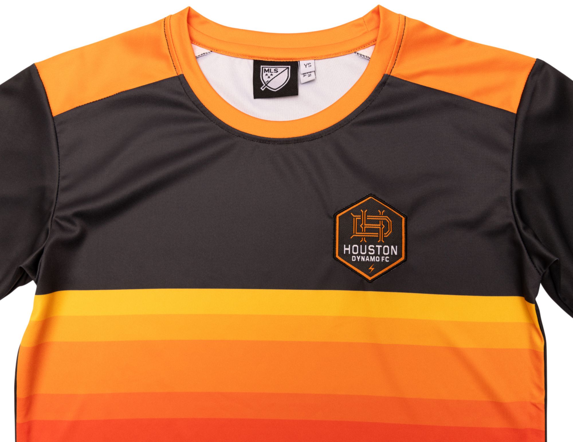 Sport Design Sweden Youth Houston Dynamo Black 2026 T-Shirt product image