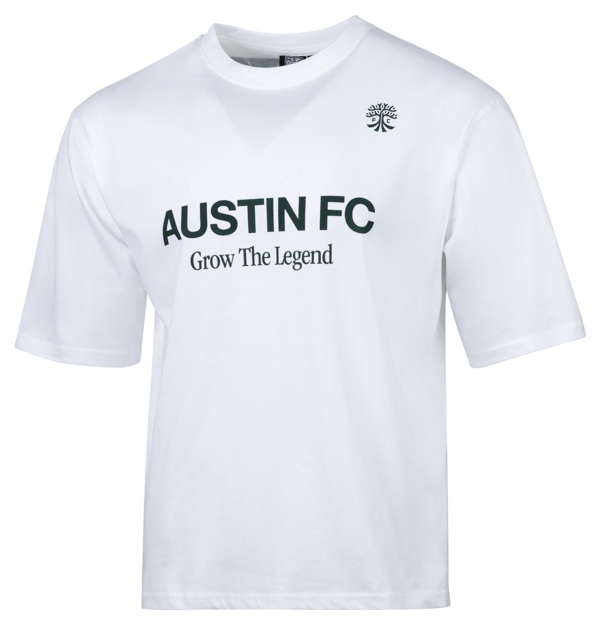 Sport Design Sweden Adult Austin FC White 2026 Oversized T-Shirt product image