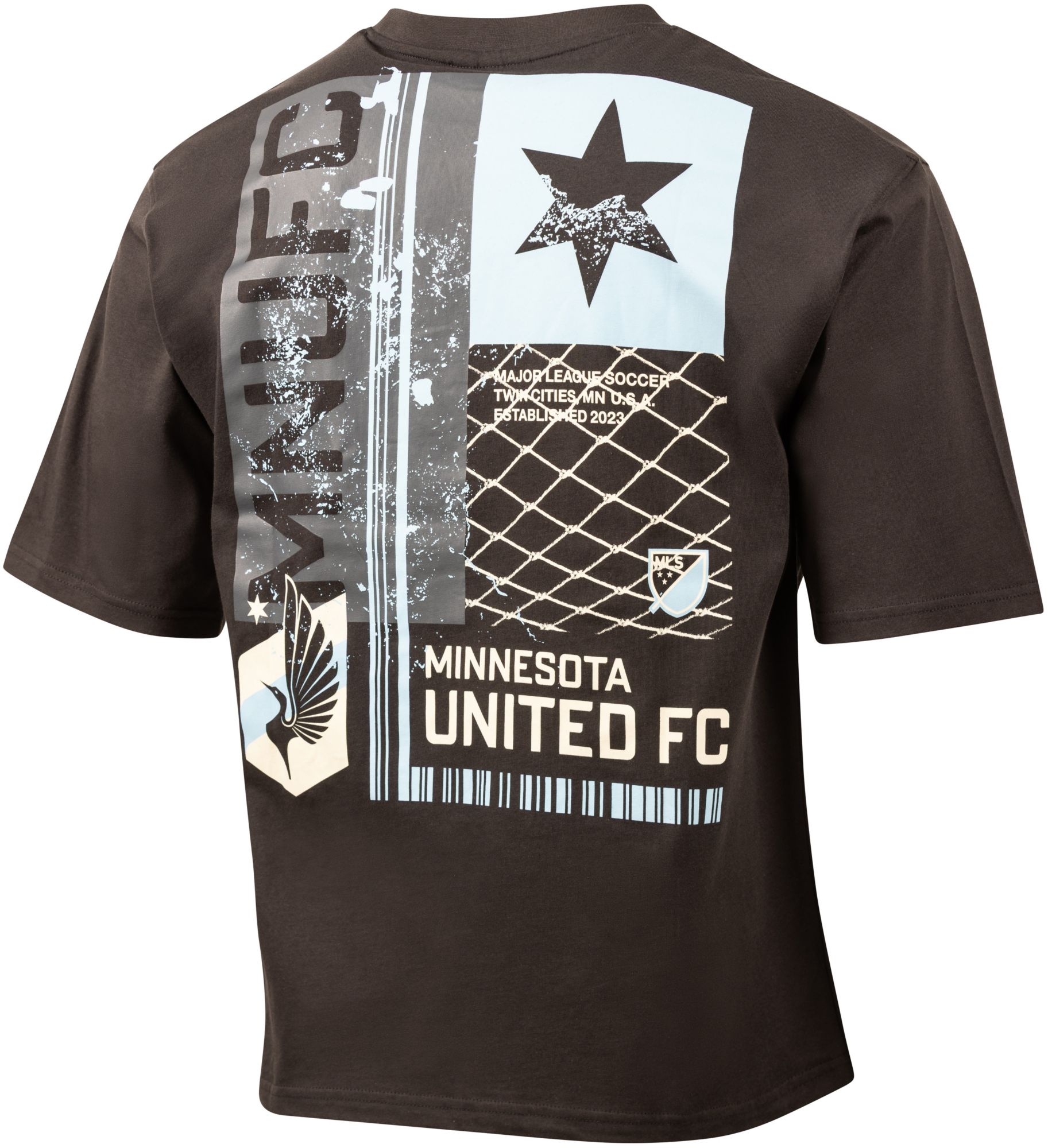 Sport Design Sweden Adult Minnesota United FC Charcoal 2026 T-Shirt product image