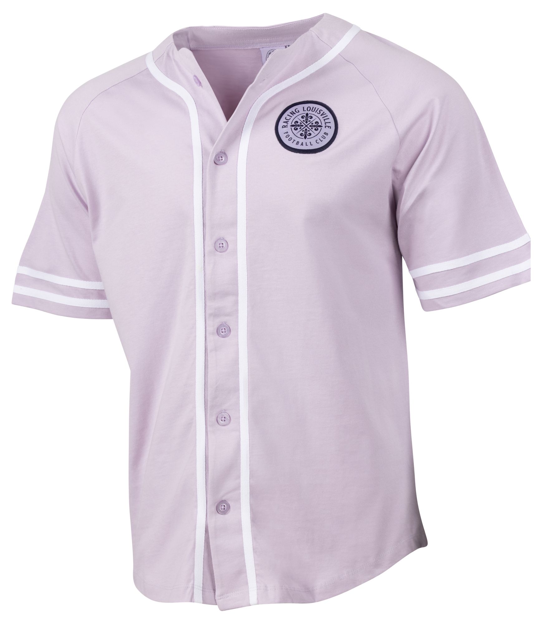 Sport Design Sweden Adult Racing Louisville FC Lavender Team Crest Baseball Jersey product image