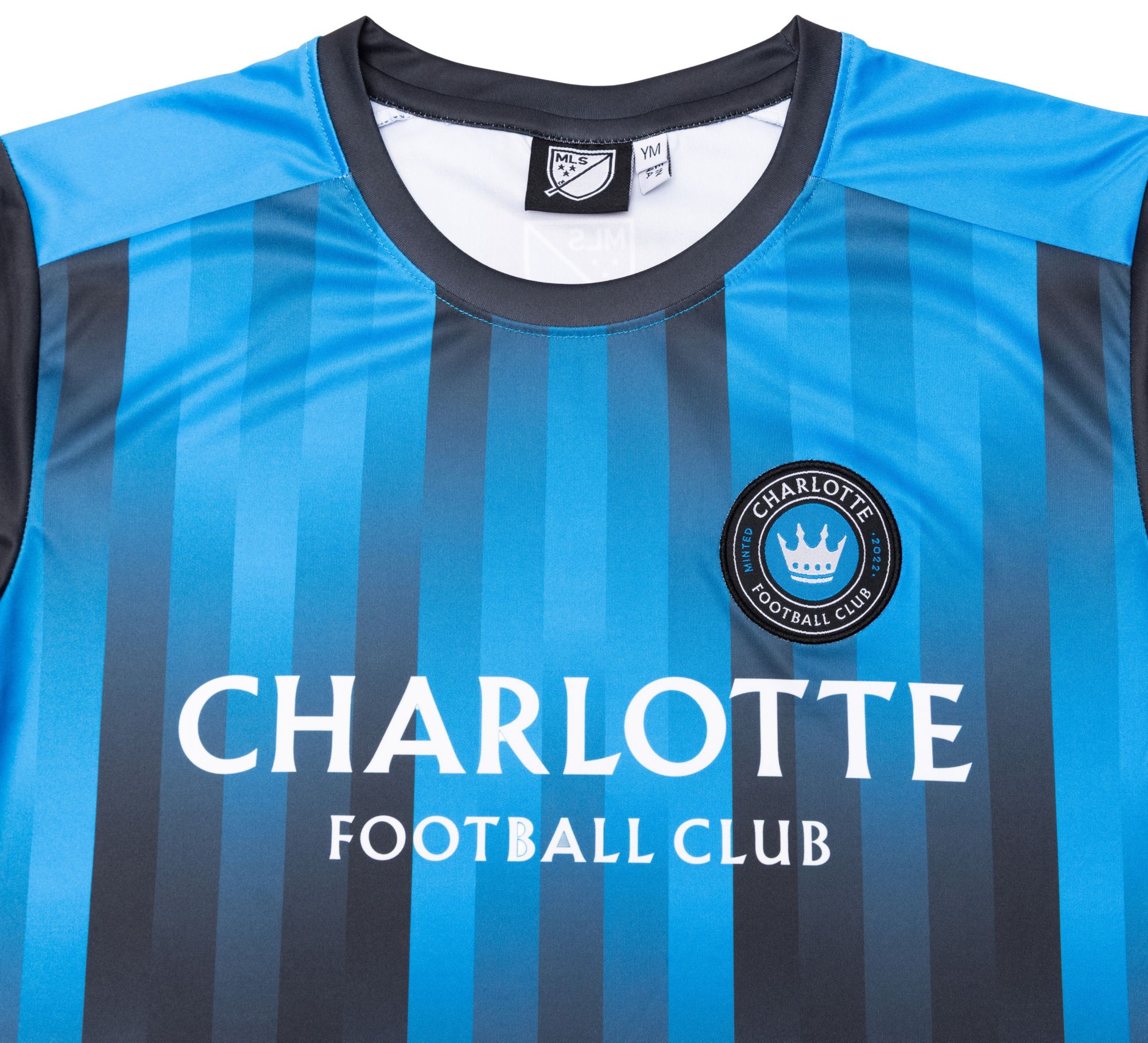Sport Design Sweden Youth Charlotte FC Blue 2026 T-Shirt product image
