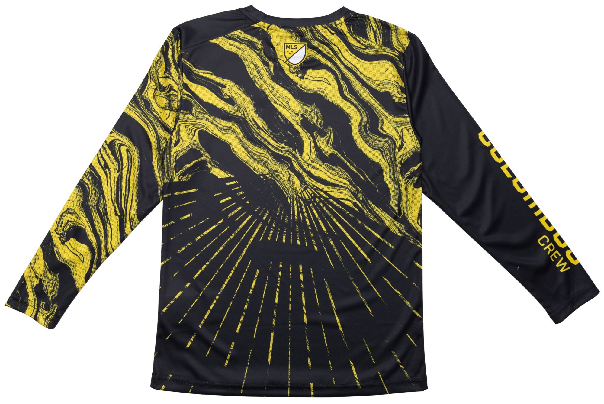 Sport Design Sweden Youth Columbus Crew Yellow 2026 Long Sleeve T-Shirt product image