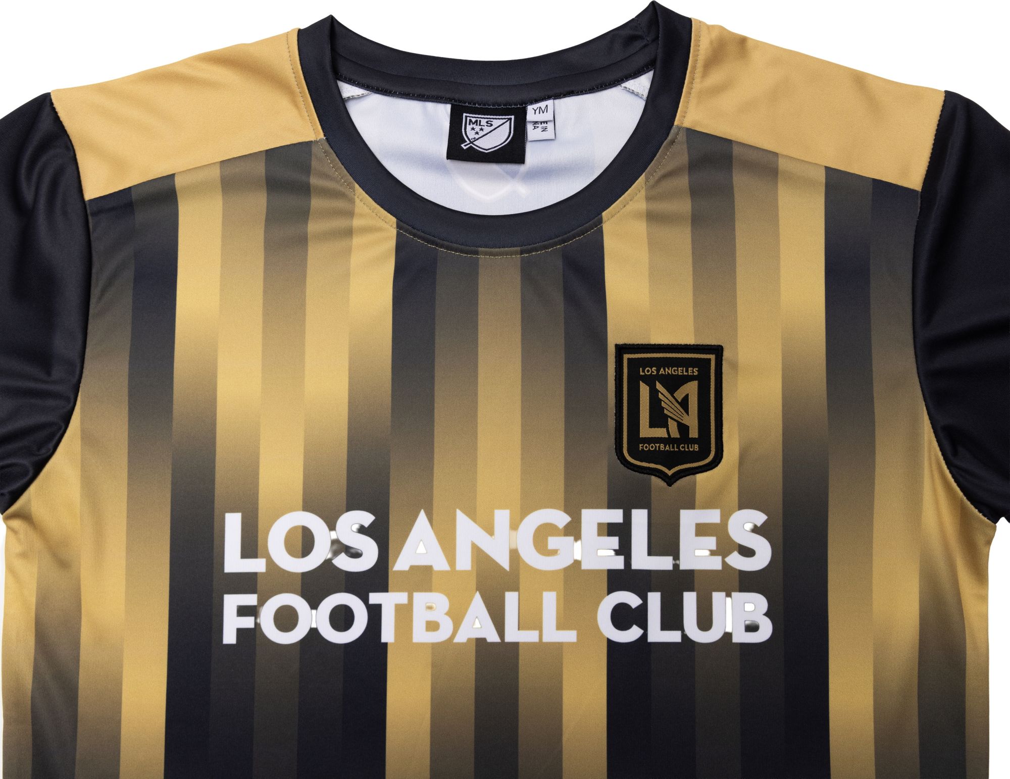 Sport Design Sweden Youth Los Angeles FC 2026 Gold Wordmark T-Shirt product image