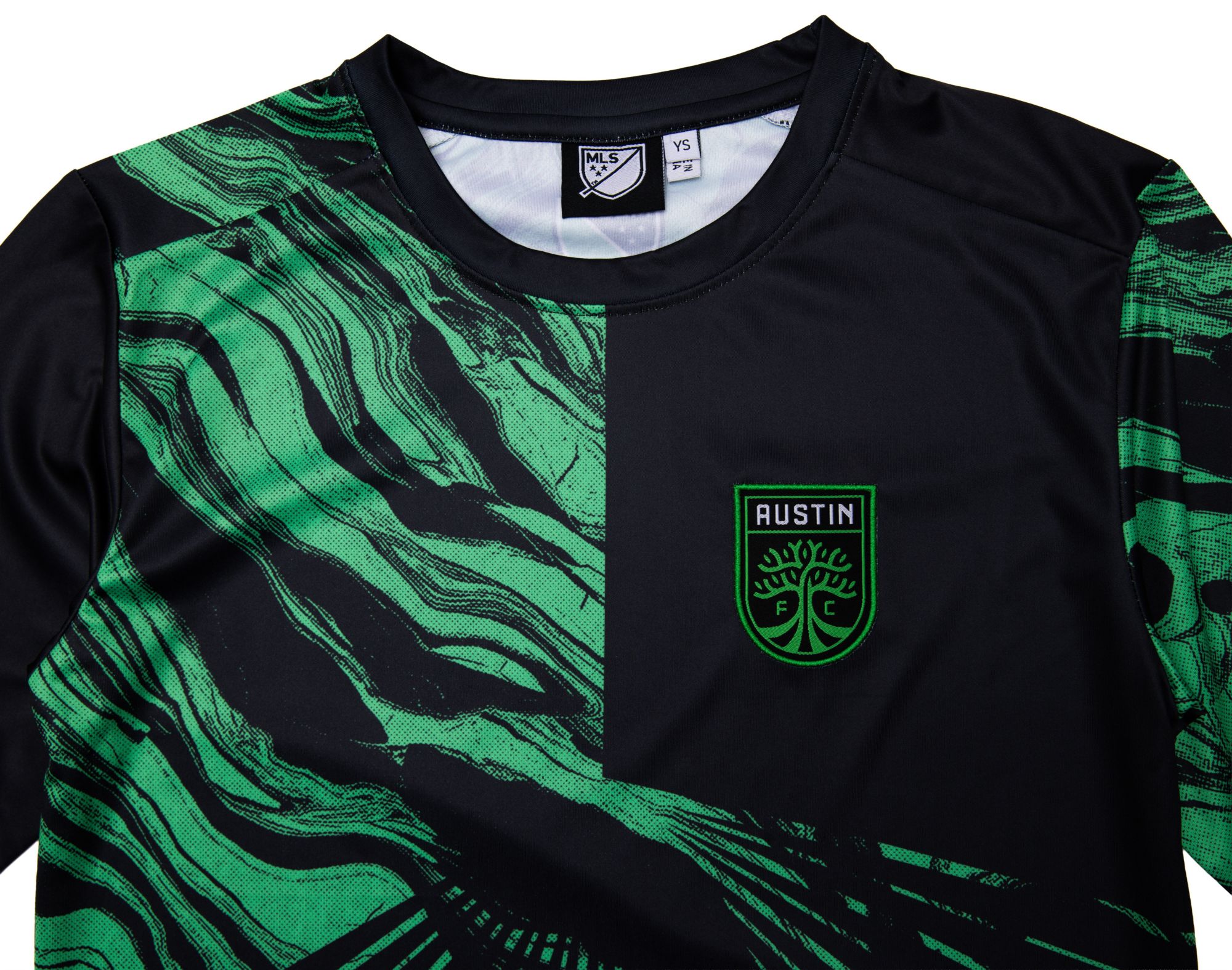 Sport Design Sweden Youth Austin FC Green 2026 Long Sleeve T-Shirt product image