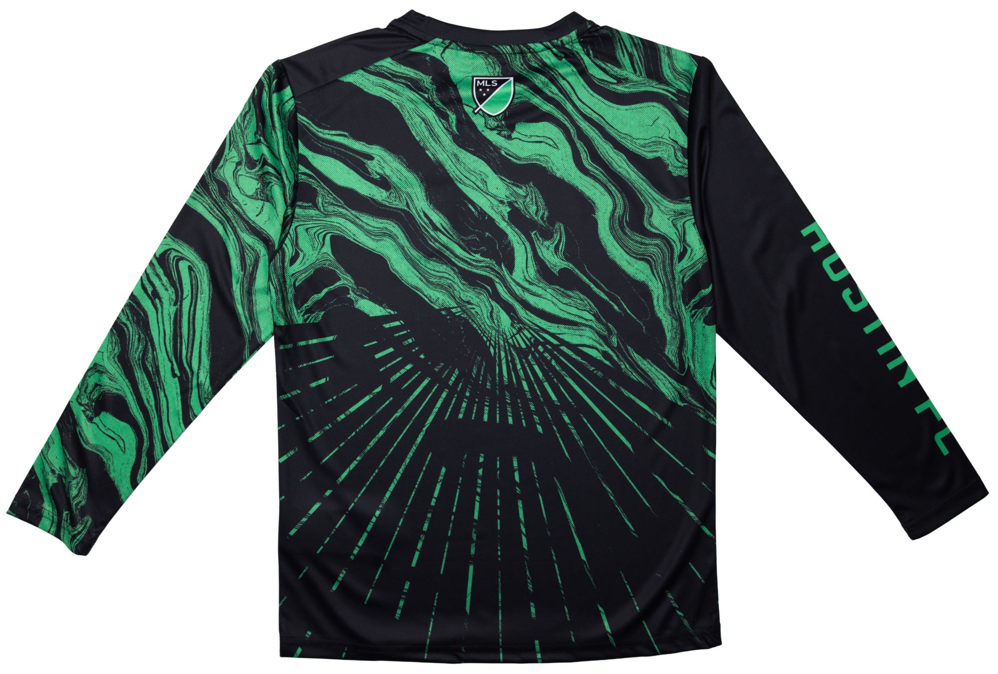 Sport Design Sweden Youth Austin FC Green 2026 Long Sleeve T-Shirt product image
