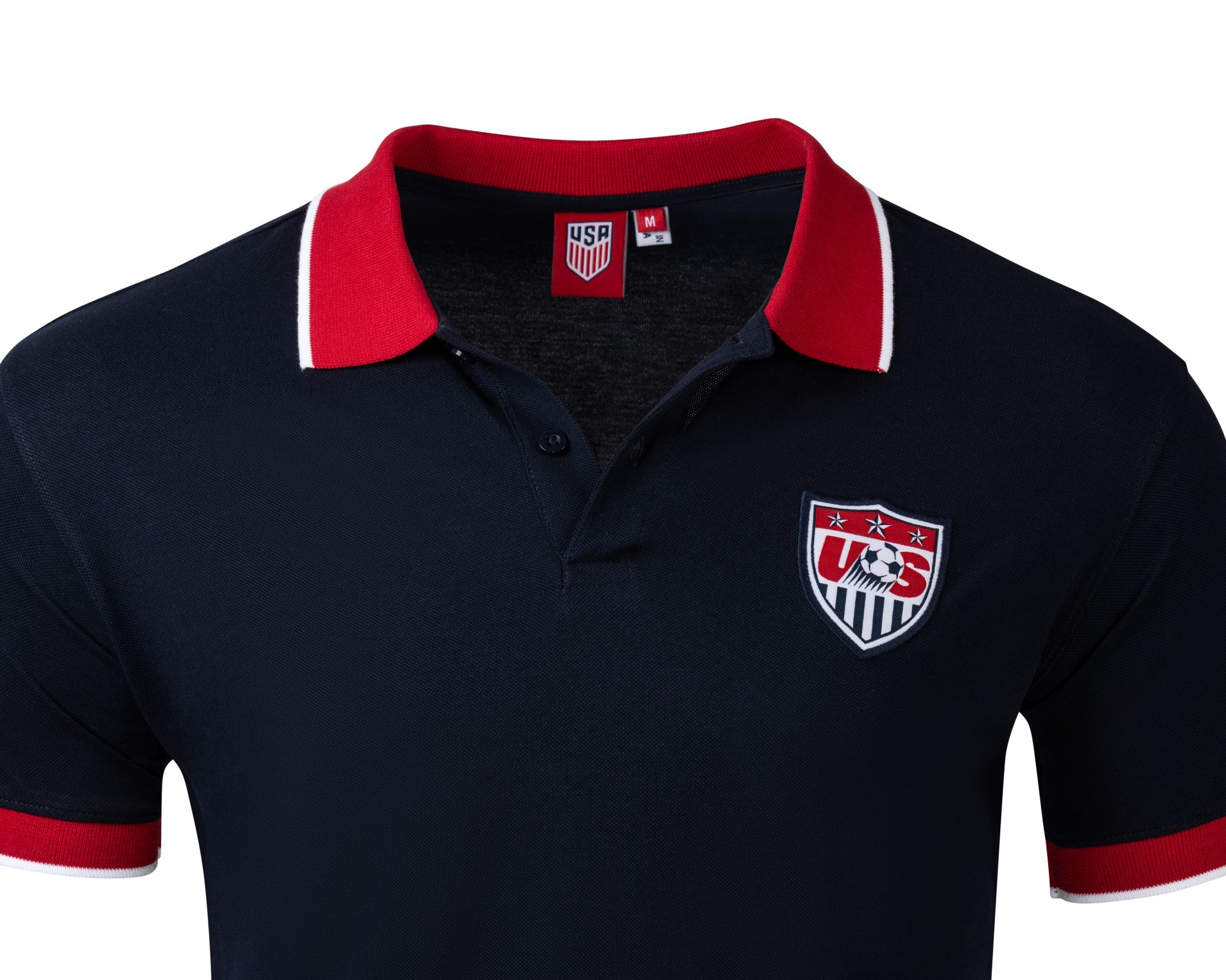 Sport Design Sweden Adult USMNT 2026 Navy Vintage Logo Polo product image