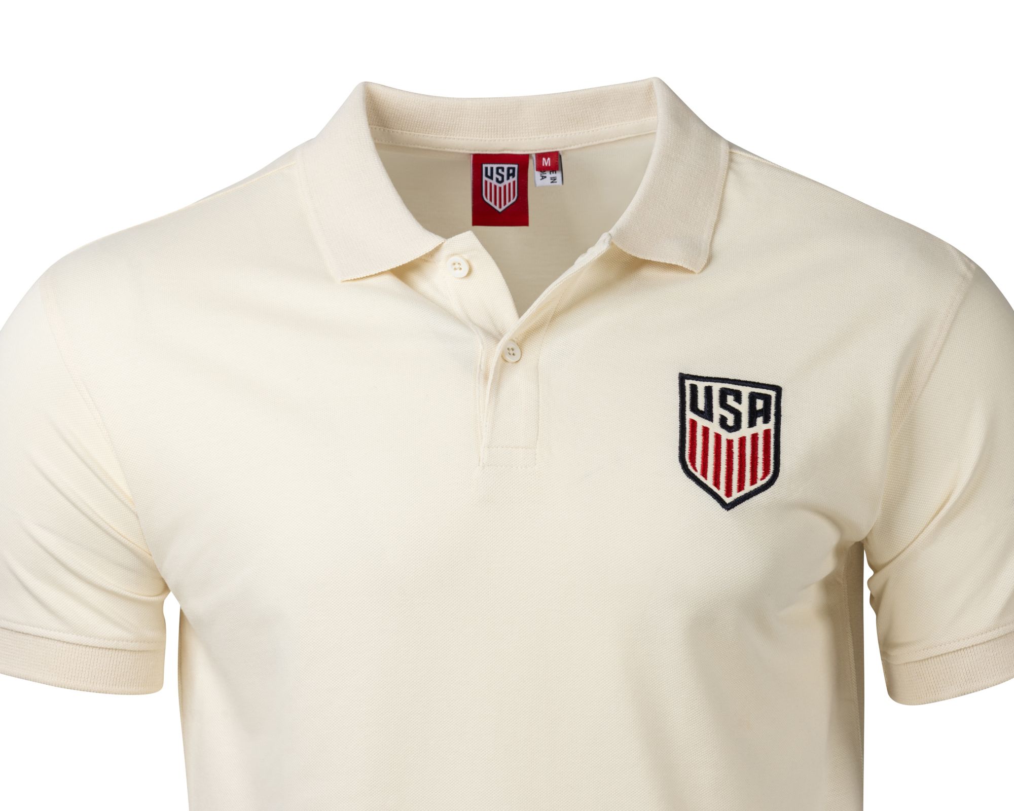 Sport Design Sweden Adult USMNT 2026 Offwhite Pique Polo product image